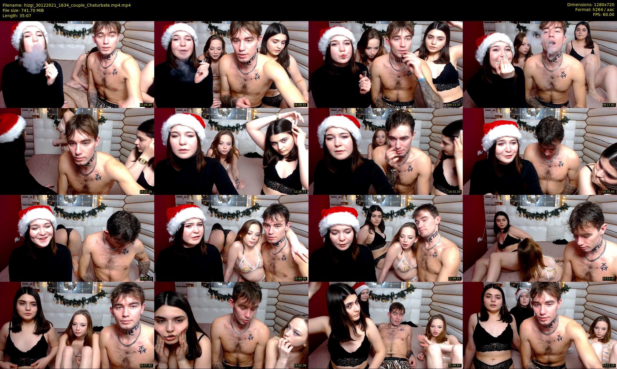 hizgi — 36 minute Chaturbate couple cam show recording, 720p, Dec 30, 2021