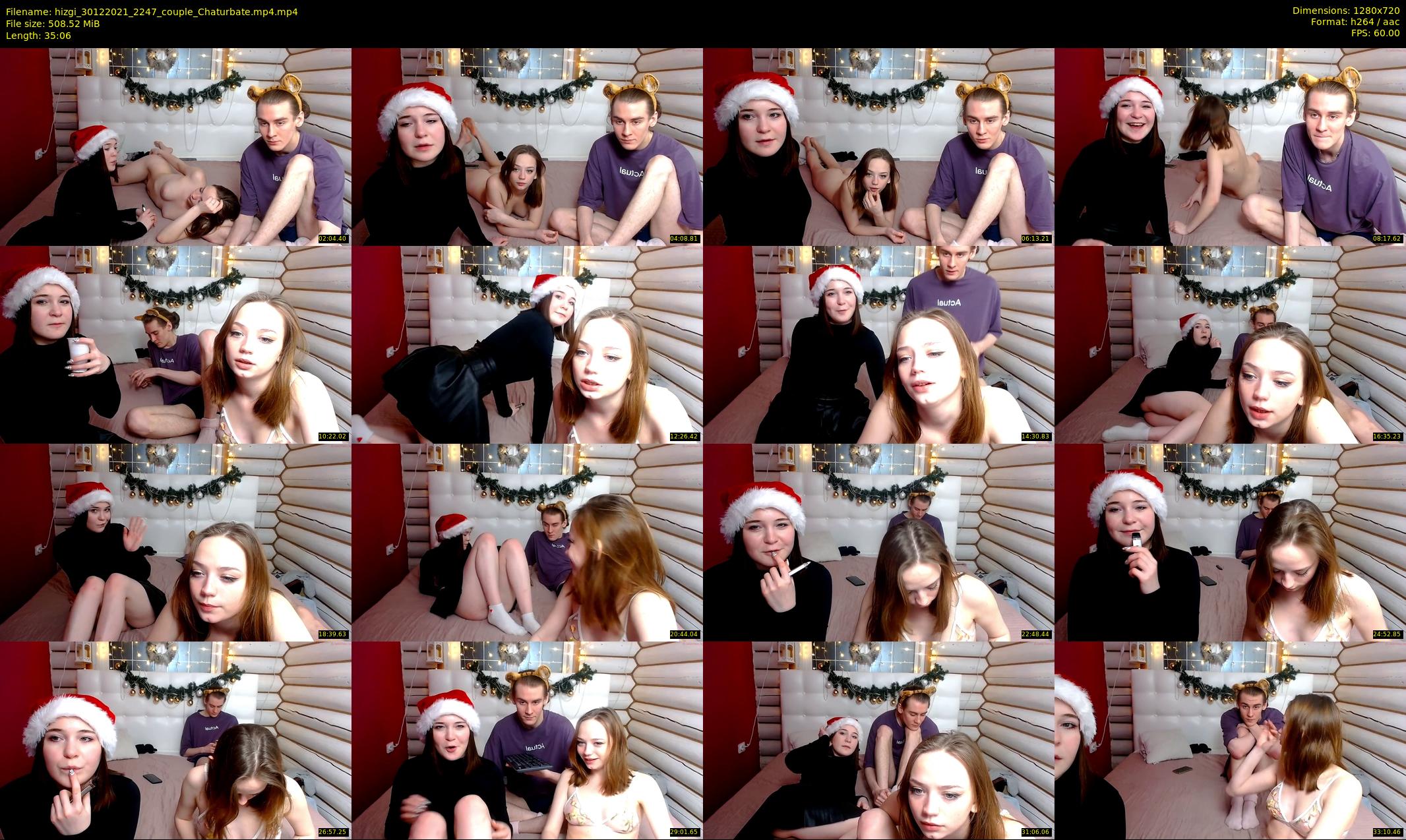 hizgi — 36 minute Chaturbate couple cam show recording, 720p, Dec 30, 2021
