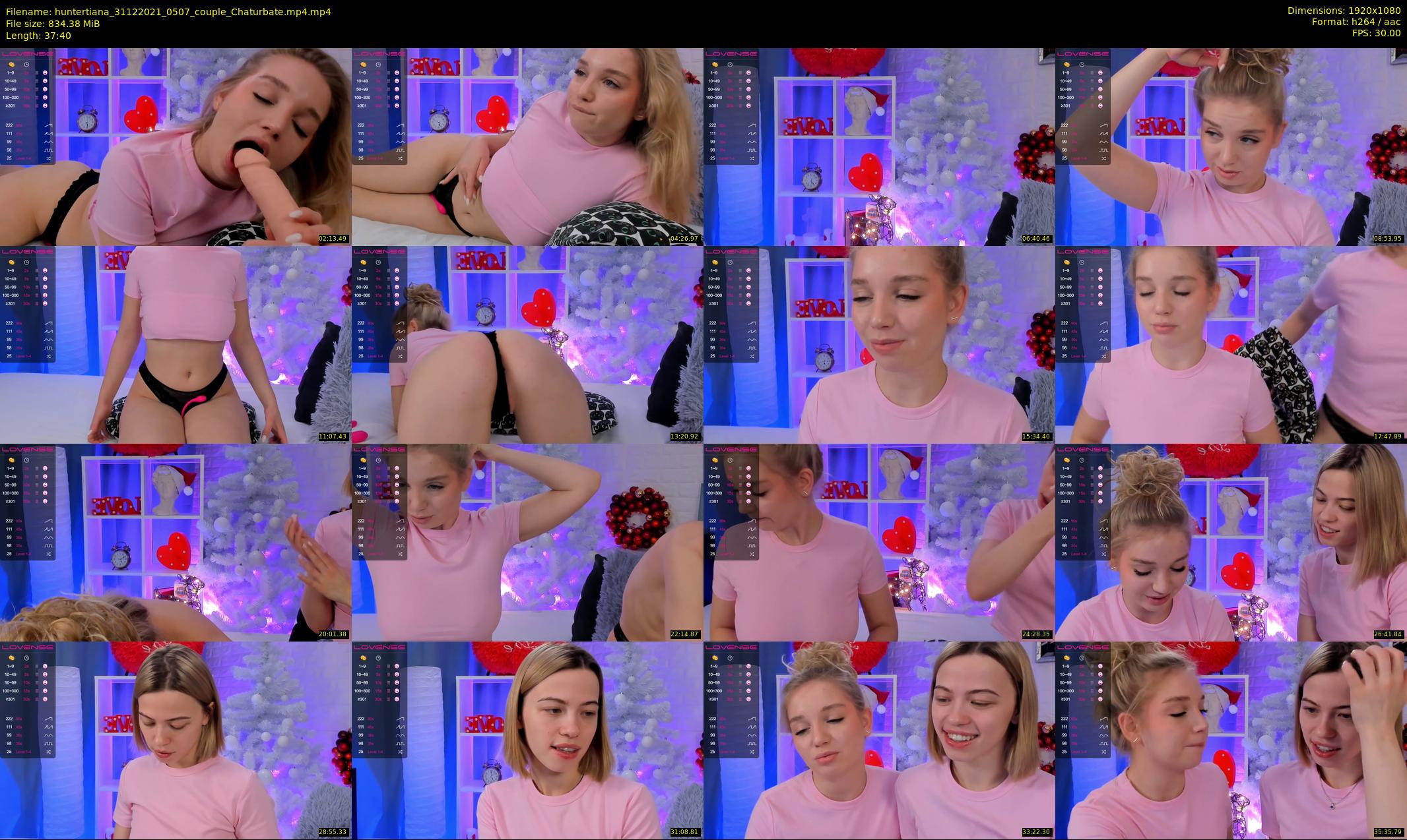 huntertiana — 38 minute Chaturbate female cam show recording, 1080p, Dec 31, 2021