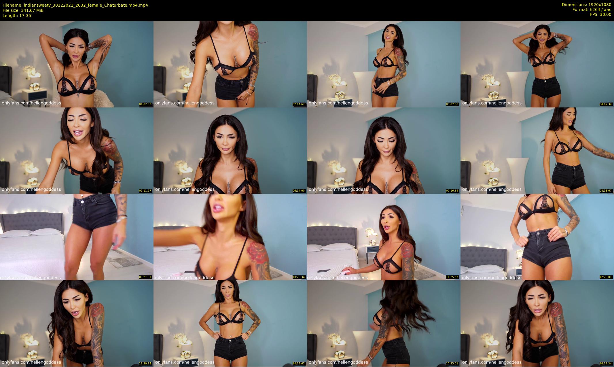 indiansweety — 18 minute Chaturbate female cam show recording, 1080p, Dec 30, 2021