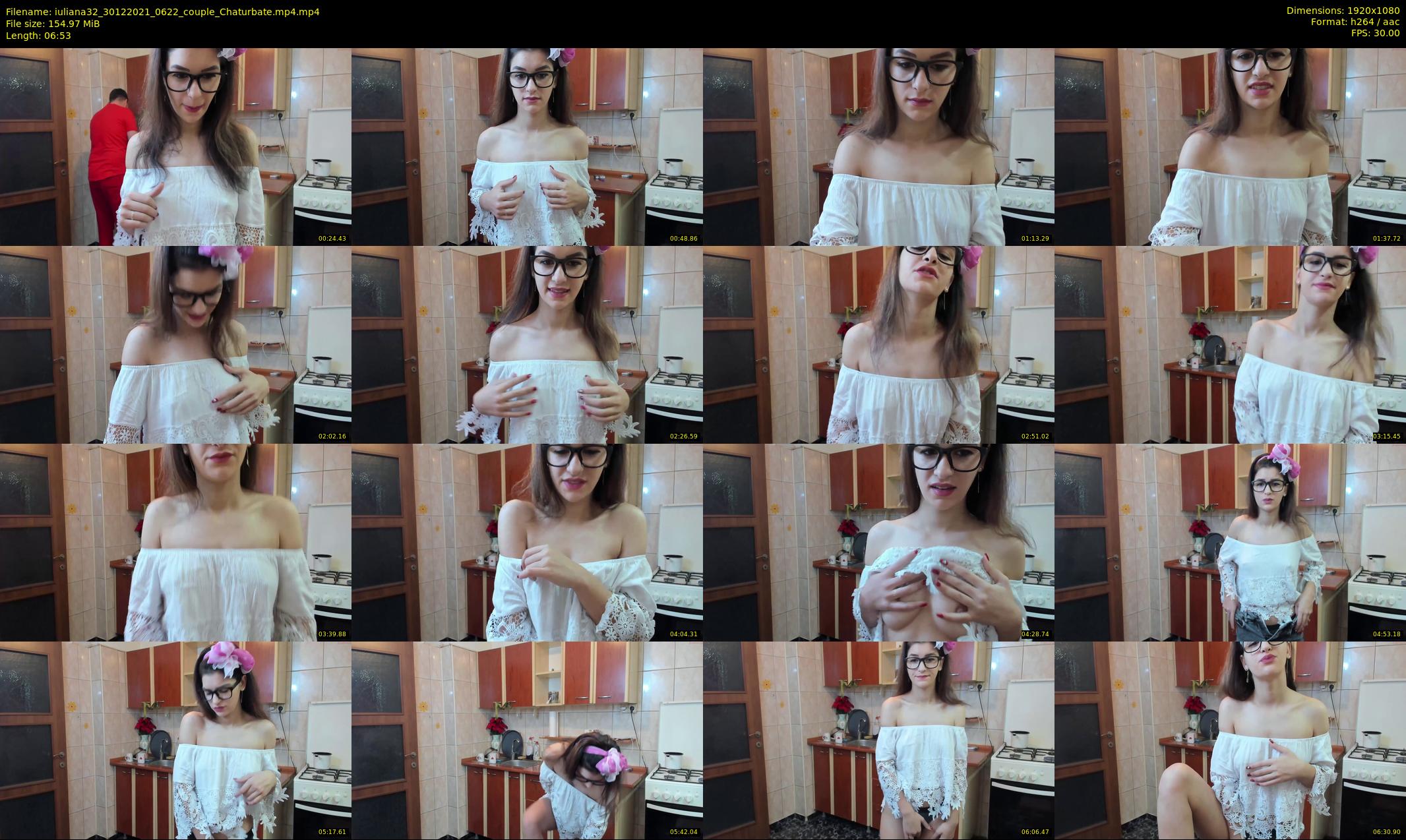 iuliana32 — 7 minute Chaturbate couple cam show recording, 1080p, Dec 30, 2021