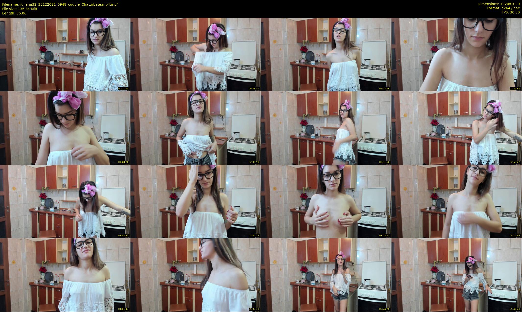 iuliana32 — 7 minute Chaturbate couple cam show recording, 1080p, Dec 30, 2021