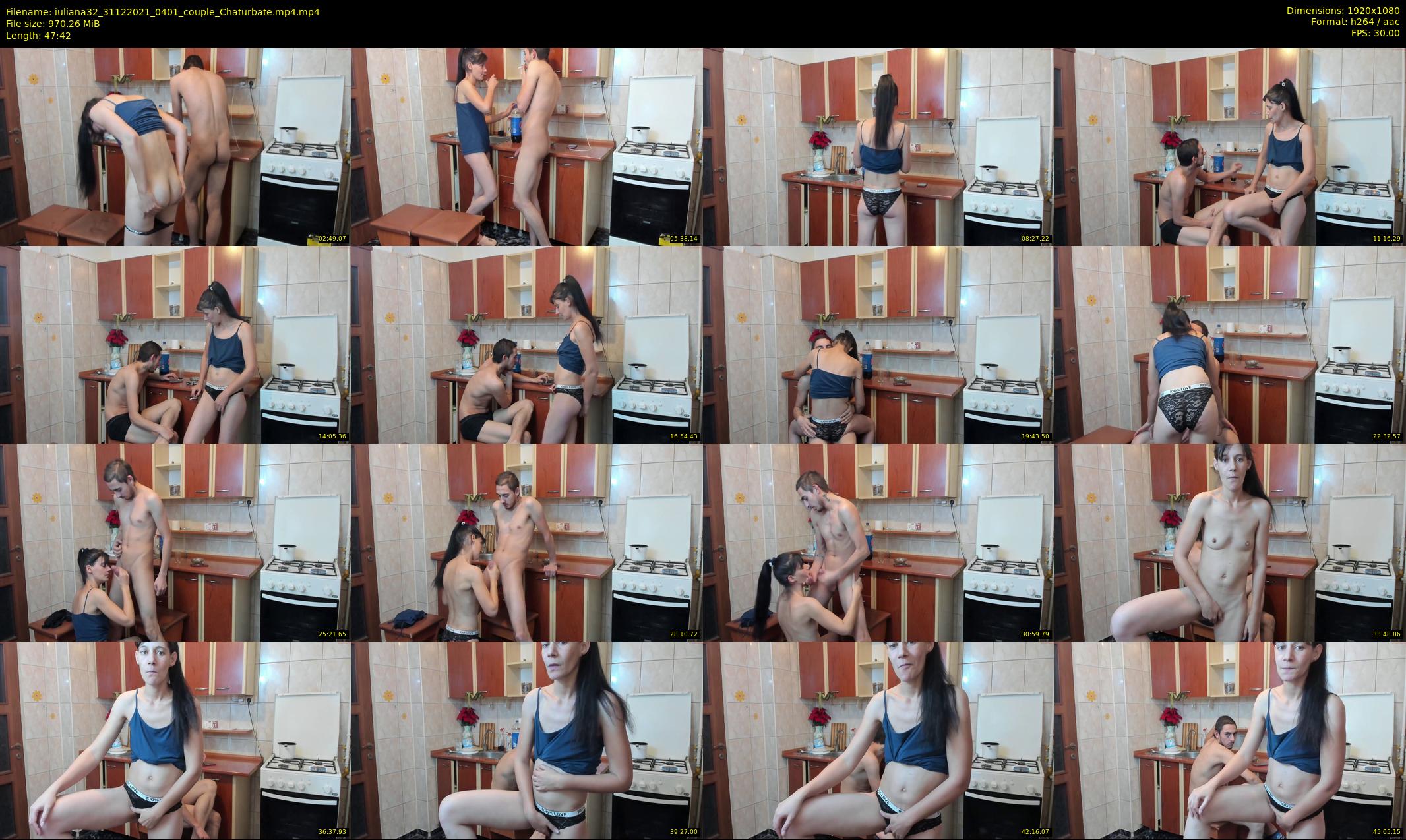 iuliana32 — 48 minute Chaturbate couple cam show recording, 1080p, Dec 31, 2021