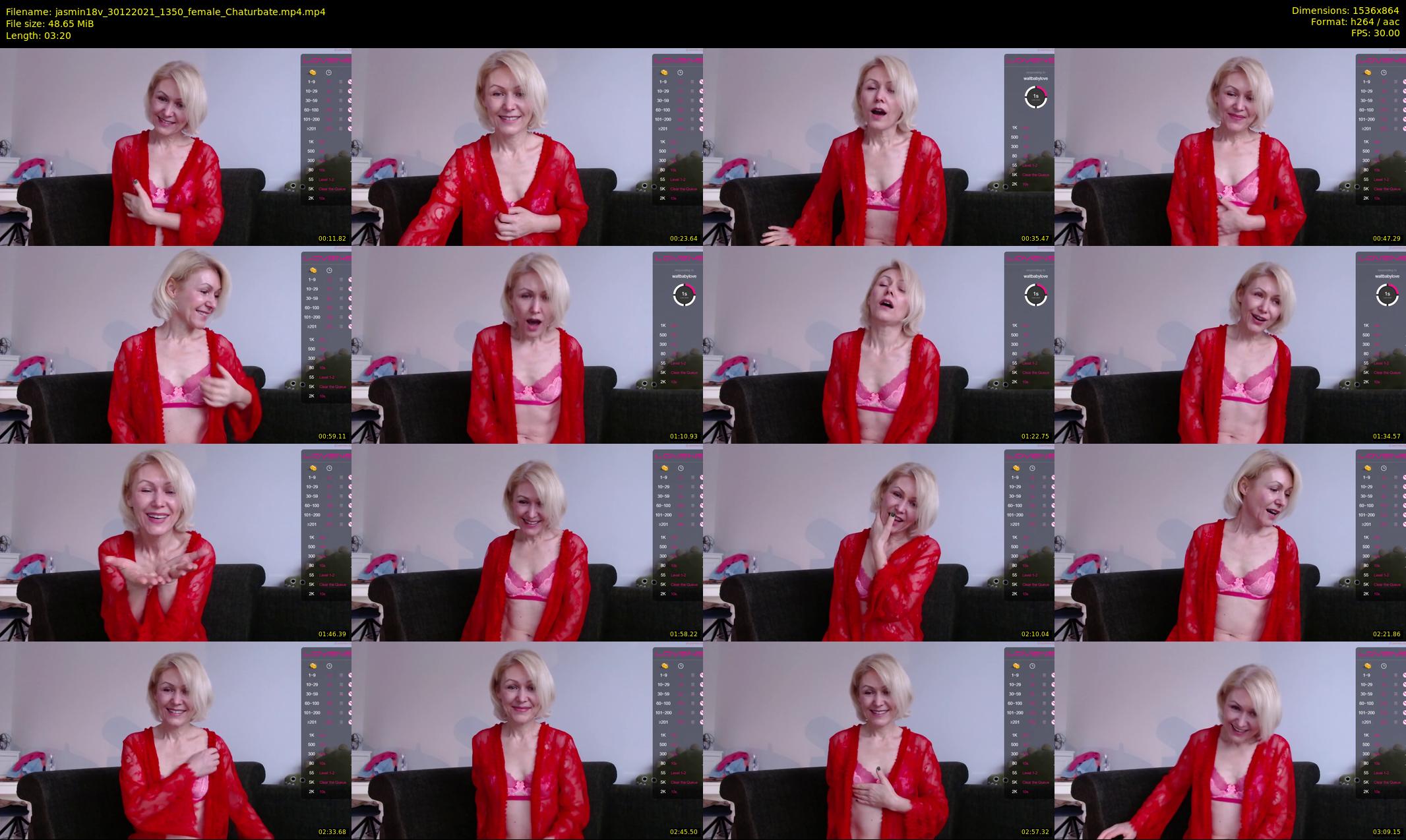 jasmin18v — 4 minute Chaturbate female cam show recording, 720p, Dec 30, 2021