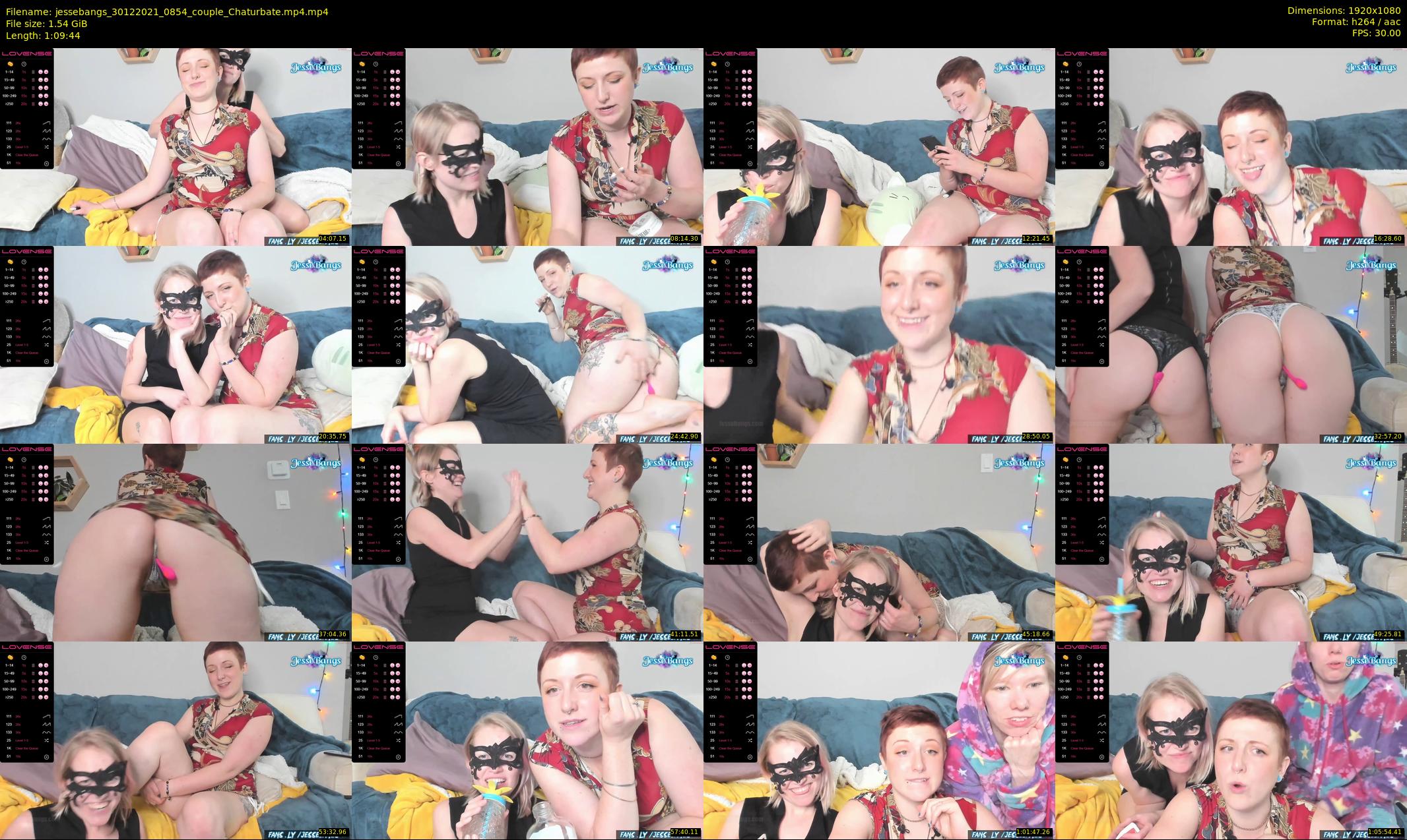 jessebangs — 70 minute Chaturbate female cam show recording, 1080p, Dec 30, 2021
