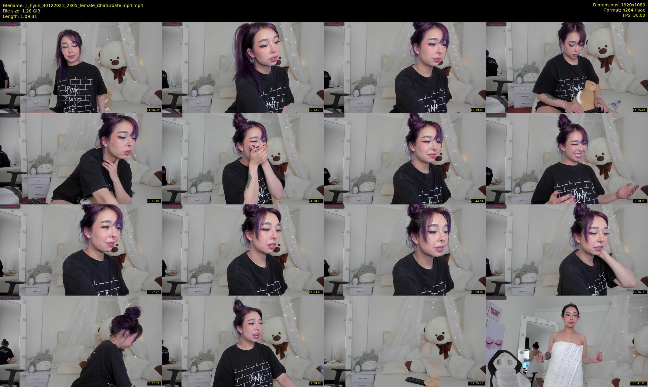 ji_hyun — 70 minute Chaturbate female cam show recording, 1080p, Dec 30, 2021