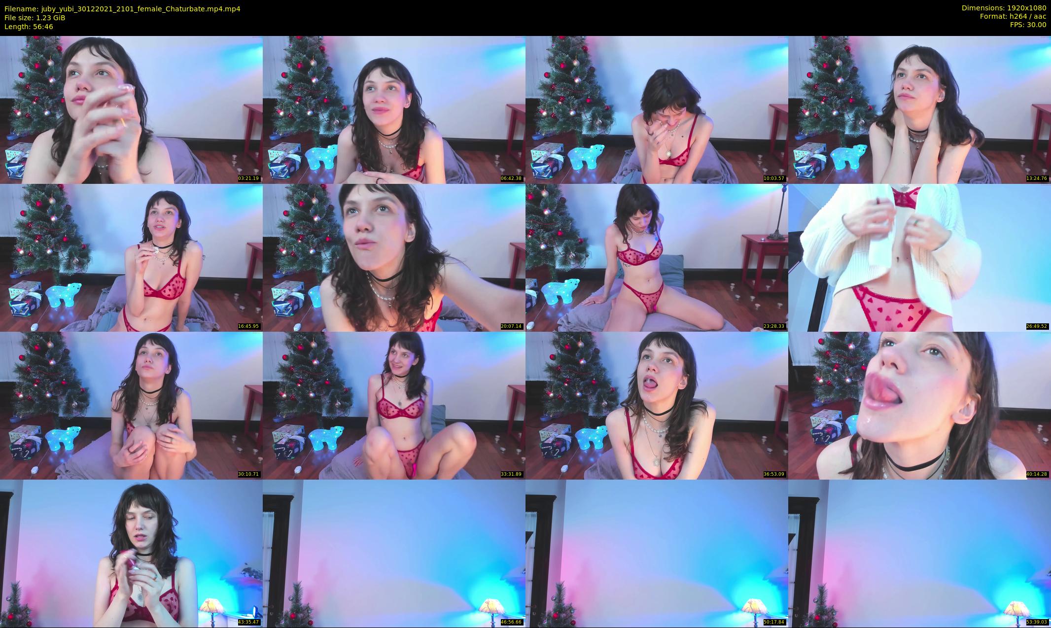 juby_yubi — 57 minute Chaturbate female cam show recording, 1080p, Dec 30, 2021