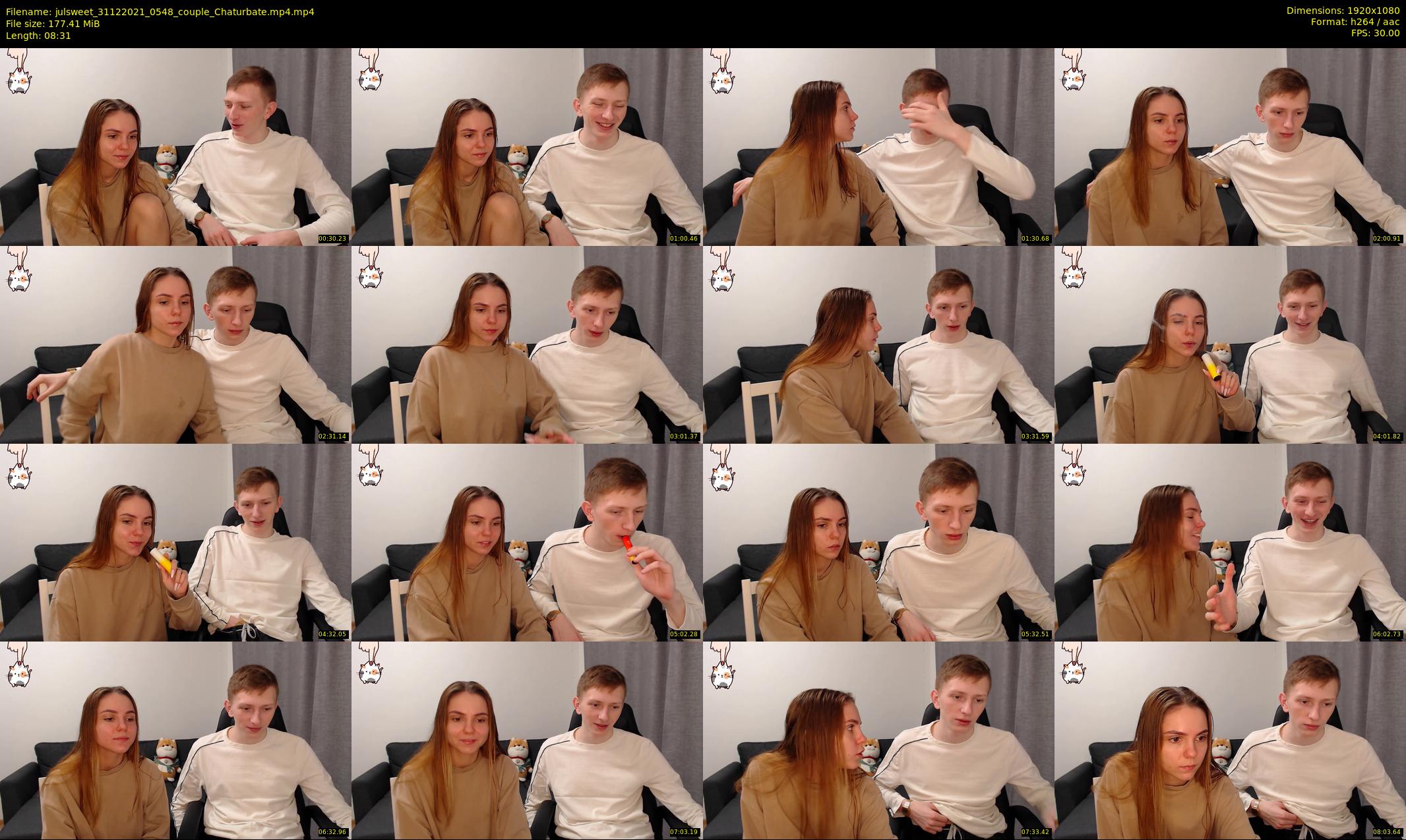 julsweet — 9 minute Chaturbate male cam show recording, 1080p, Dec 31, 2021