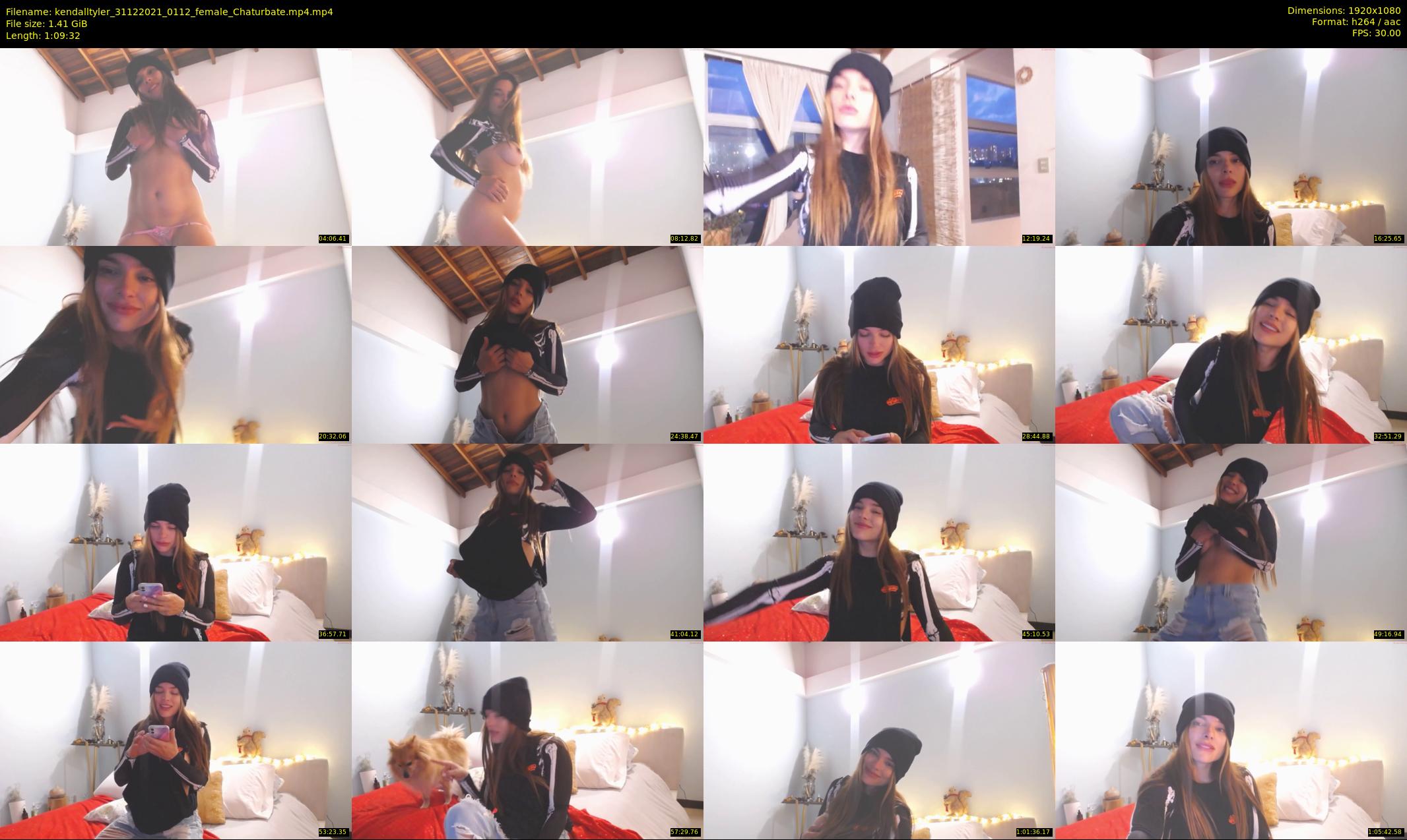 kendalltyler — 70 minute Chaturbate female cam show recording, 1080p, Dec 31, 2021