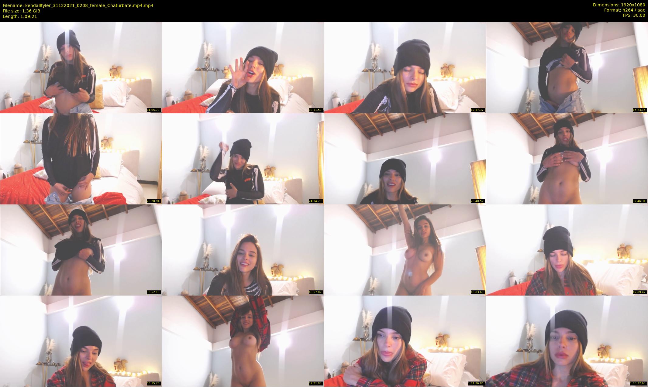 kendalltyler — 70 minute Chaturbate female cam show recording, 1080p, Dec 31, 2021