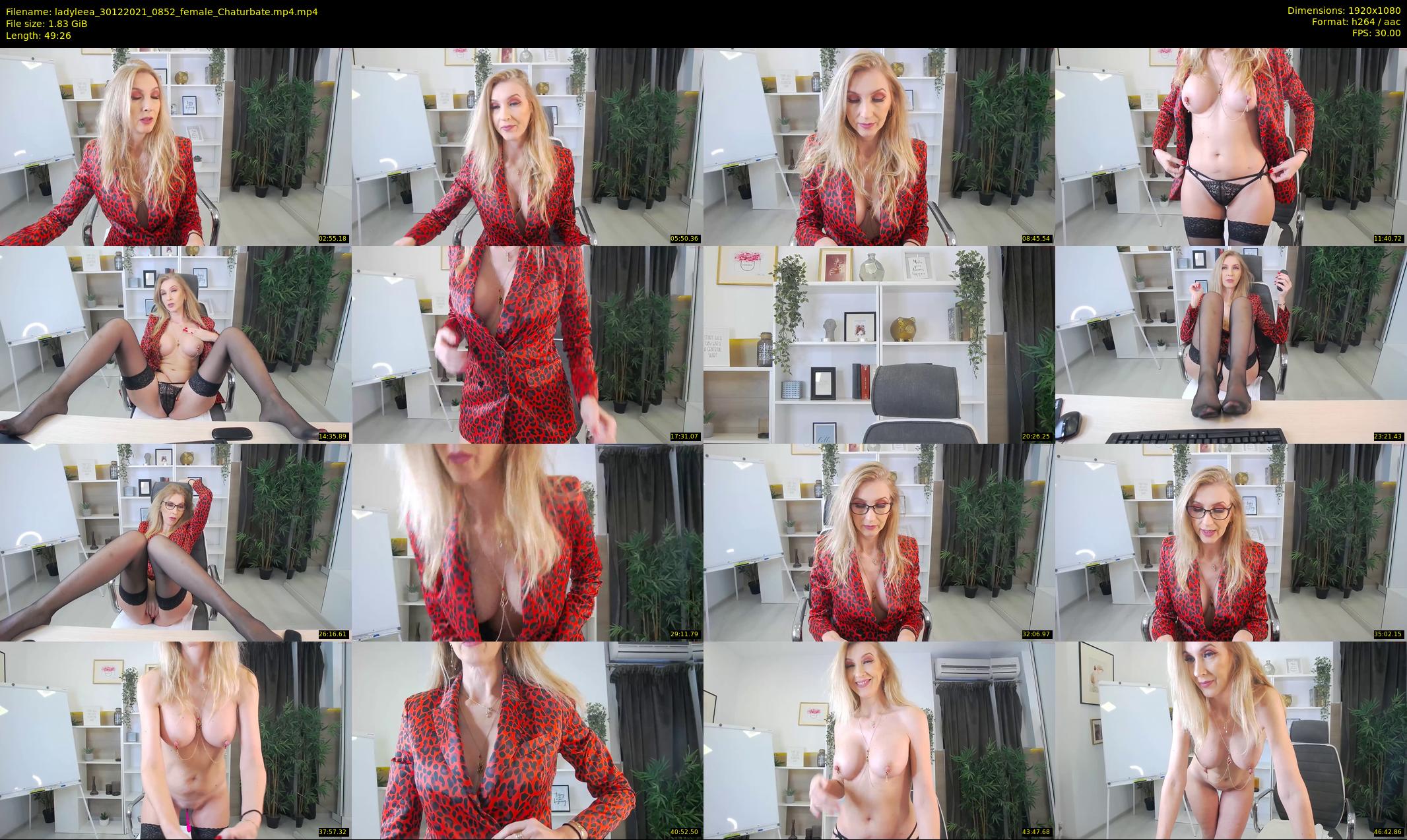 ladyleea — 50 minute Chaturbate female cam show recording, 1080p, Dec 30, 2021