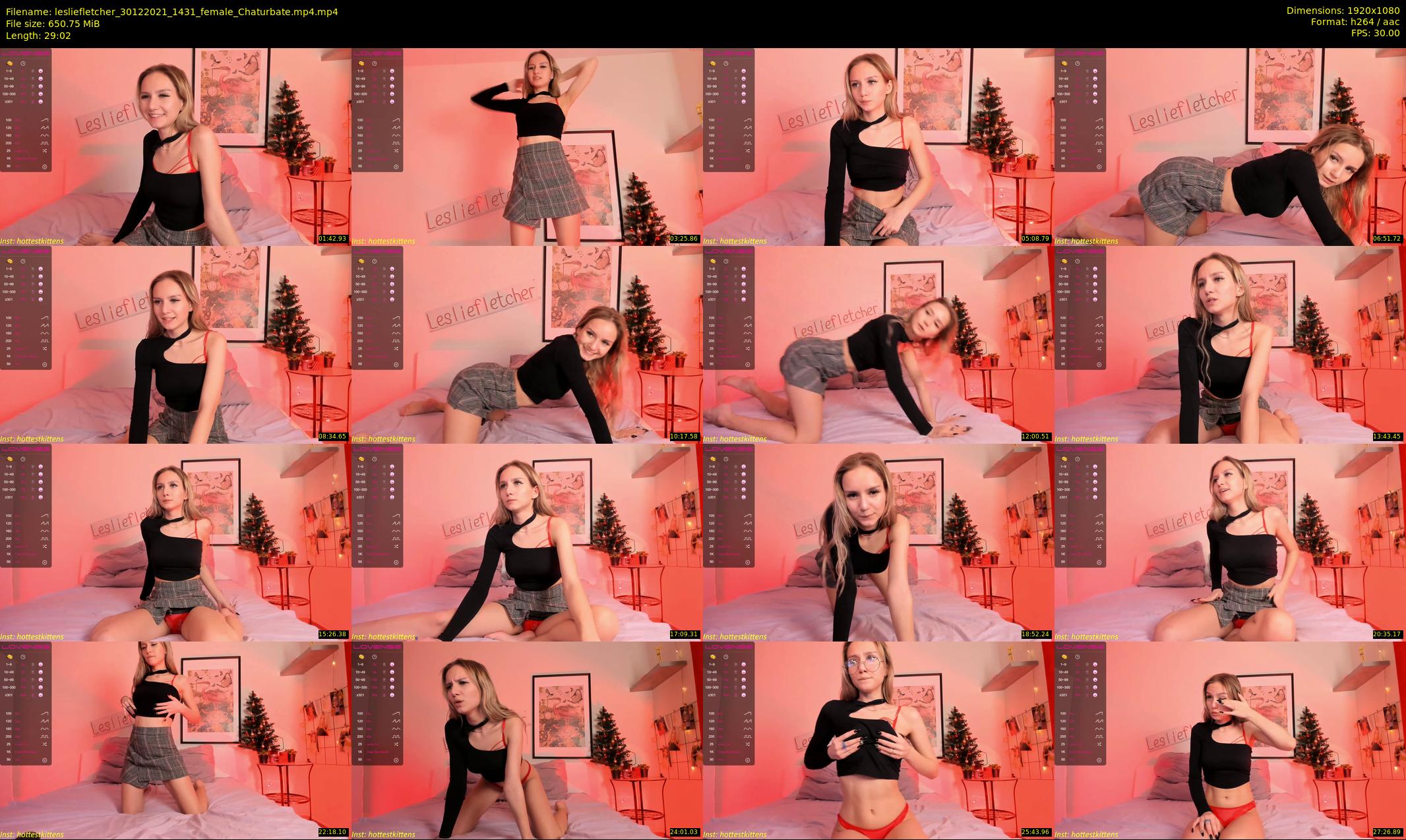 lesliefletcher — 30 minute Chaturbate couple cam show recording, 1080p, Dec 30, 2021