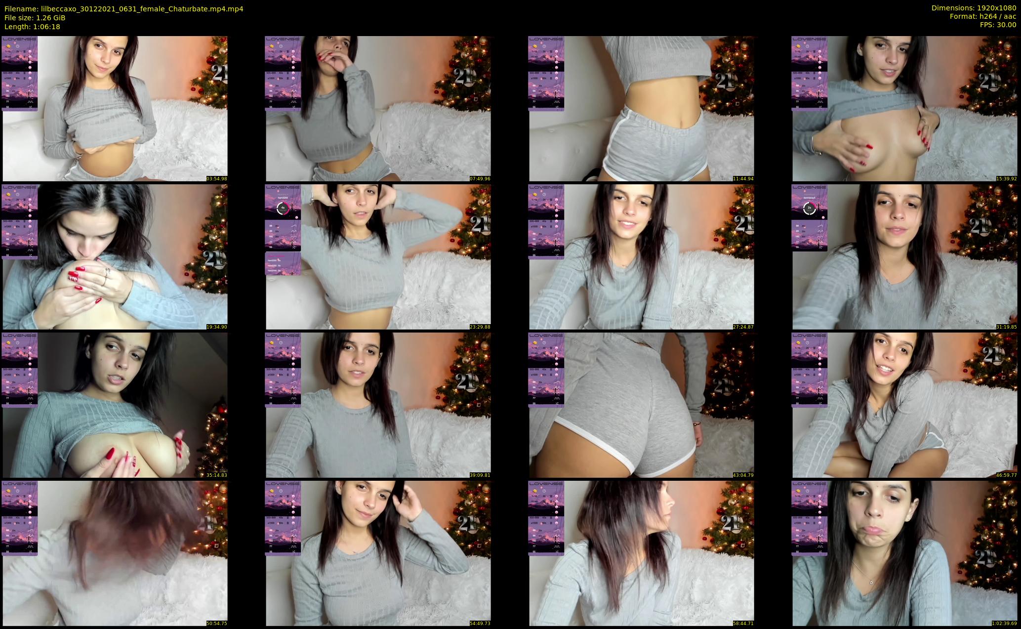 lilbeccaxo — 67 minute Chaturbate female cam show recording, 1080p, Dec 30, 2021
