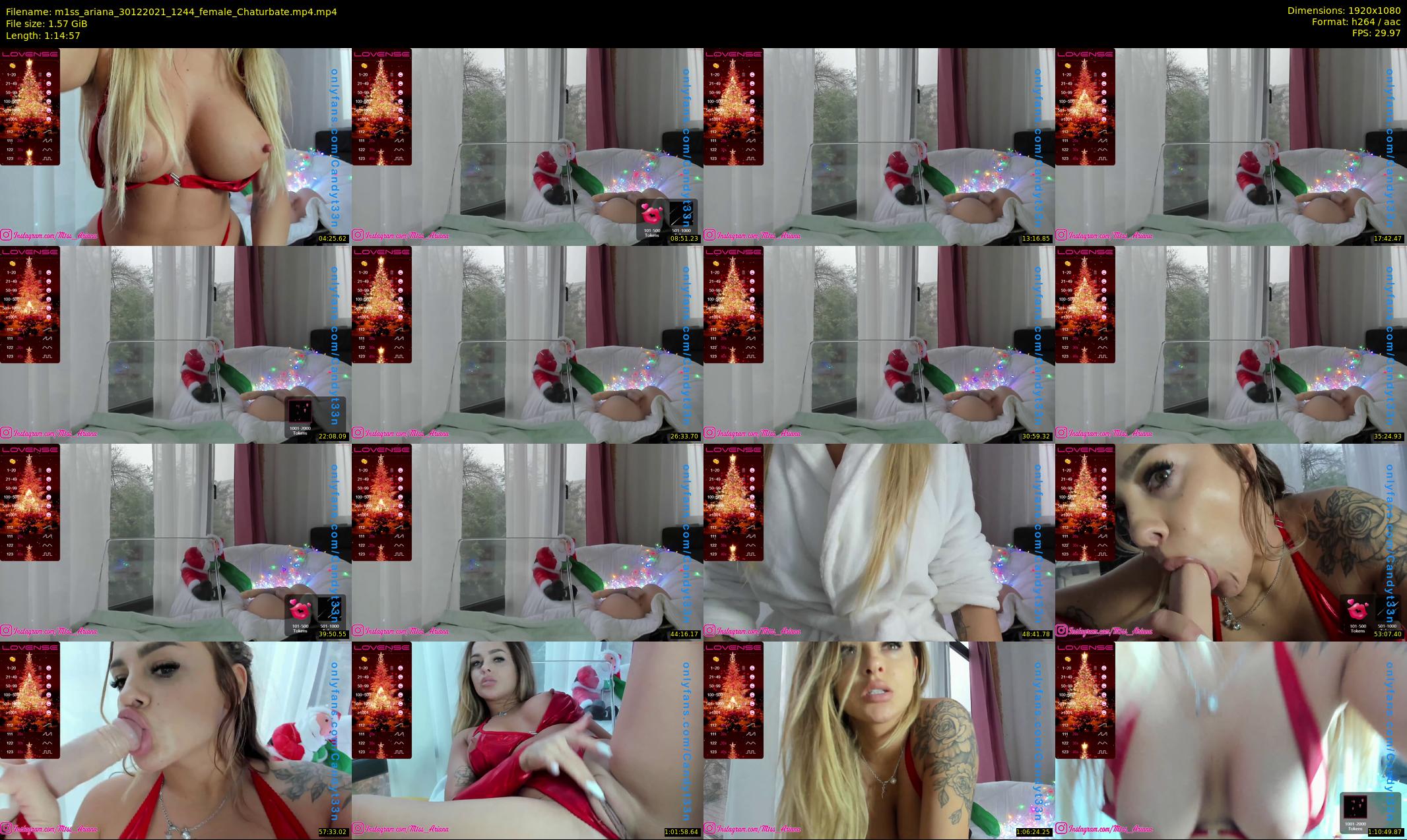 m1ss_ariana — 75 minute Chaturbate female cam show recording, 1080p, Dec 30, 2021