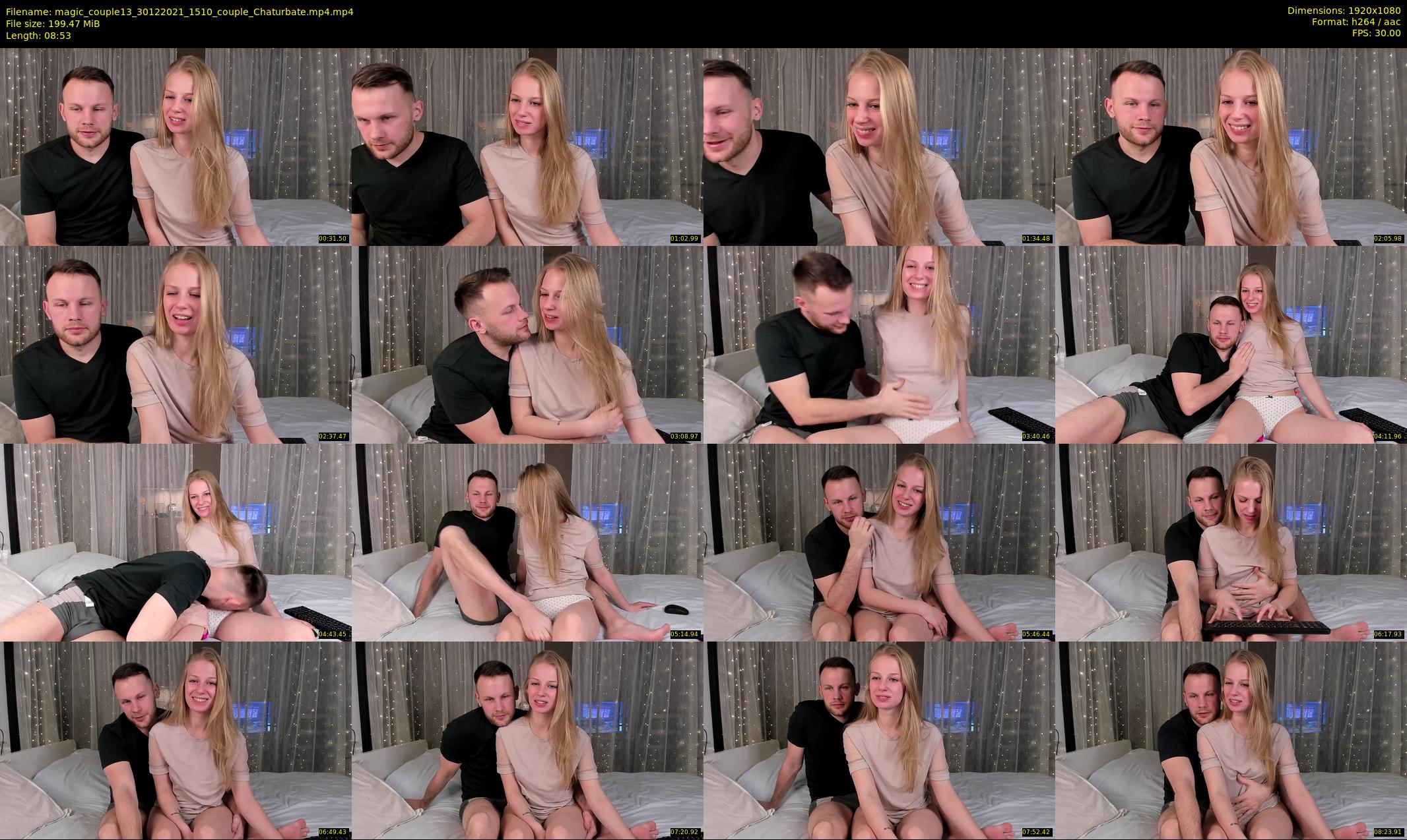 magic_couple13 — 9 minute Chaturbate couple cam show recording, 1080p, Dec 30, 2021
