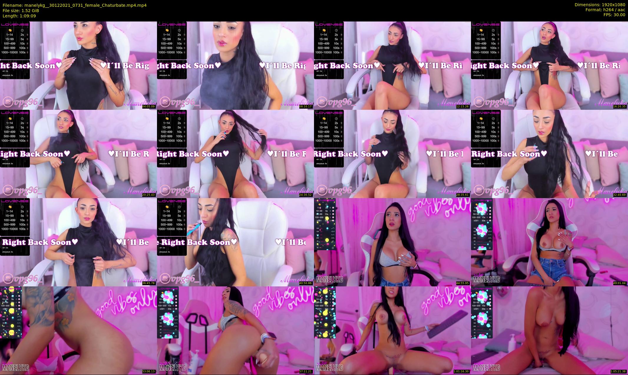 manelykg_ — 70 minute Chaturbate female cam show recording, 1080p, Dec 30, 2021