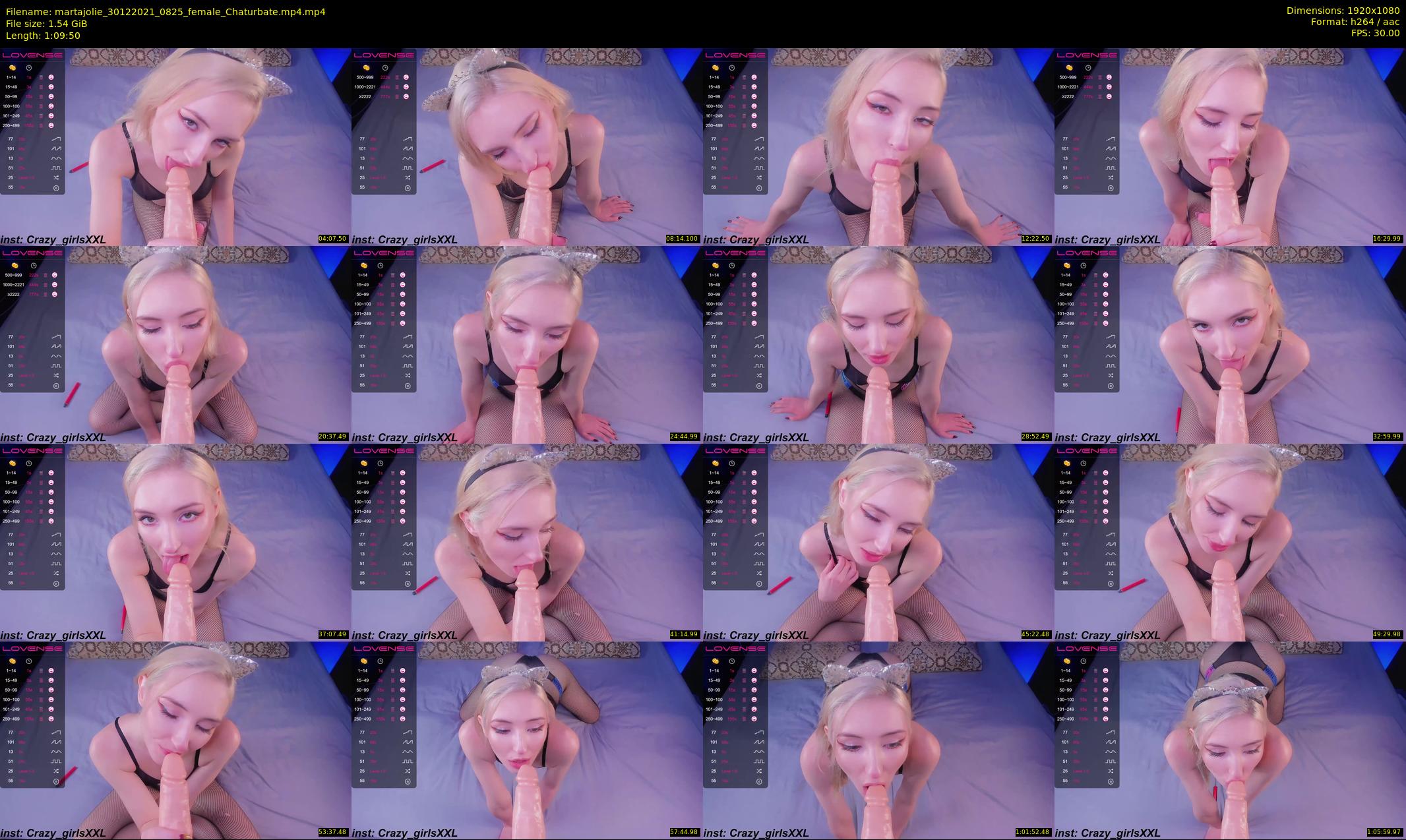 martajolie — 70 minute Chaturbate female cam show recording, 1080p, Dec 30, 2021