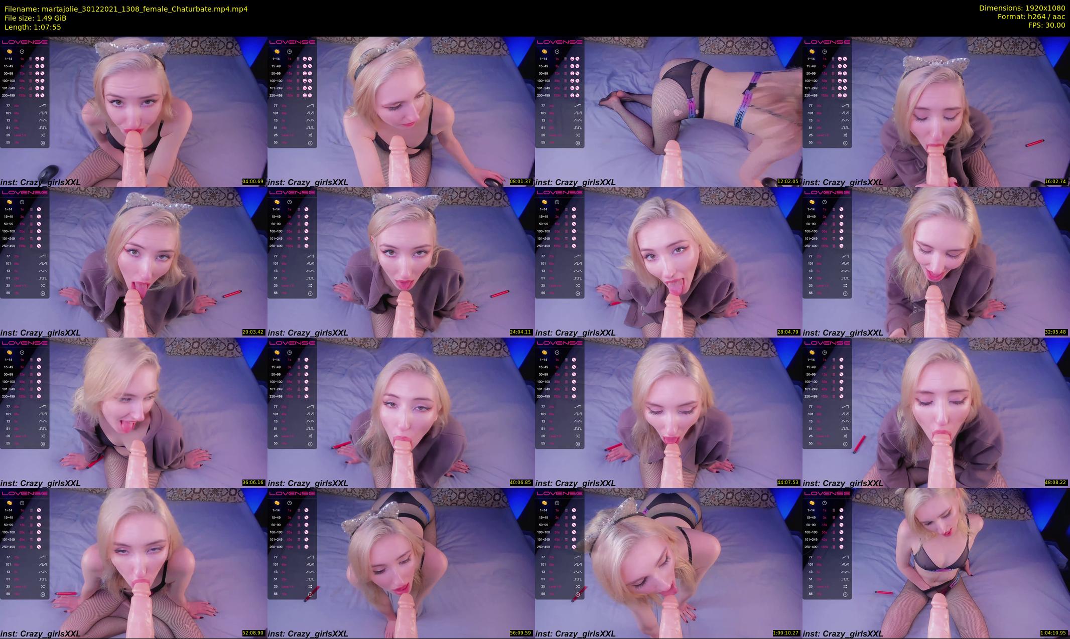 martajolie — 68 minute Chaturbate female cam show recording, 1080p, Dec 30, 2021