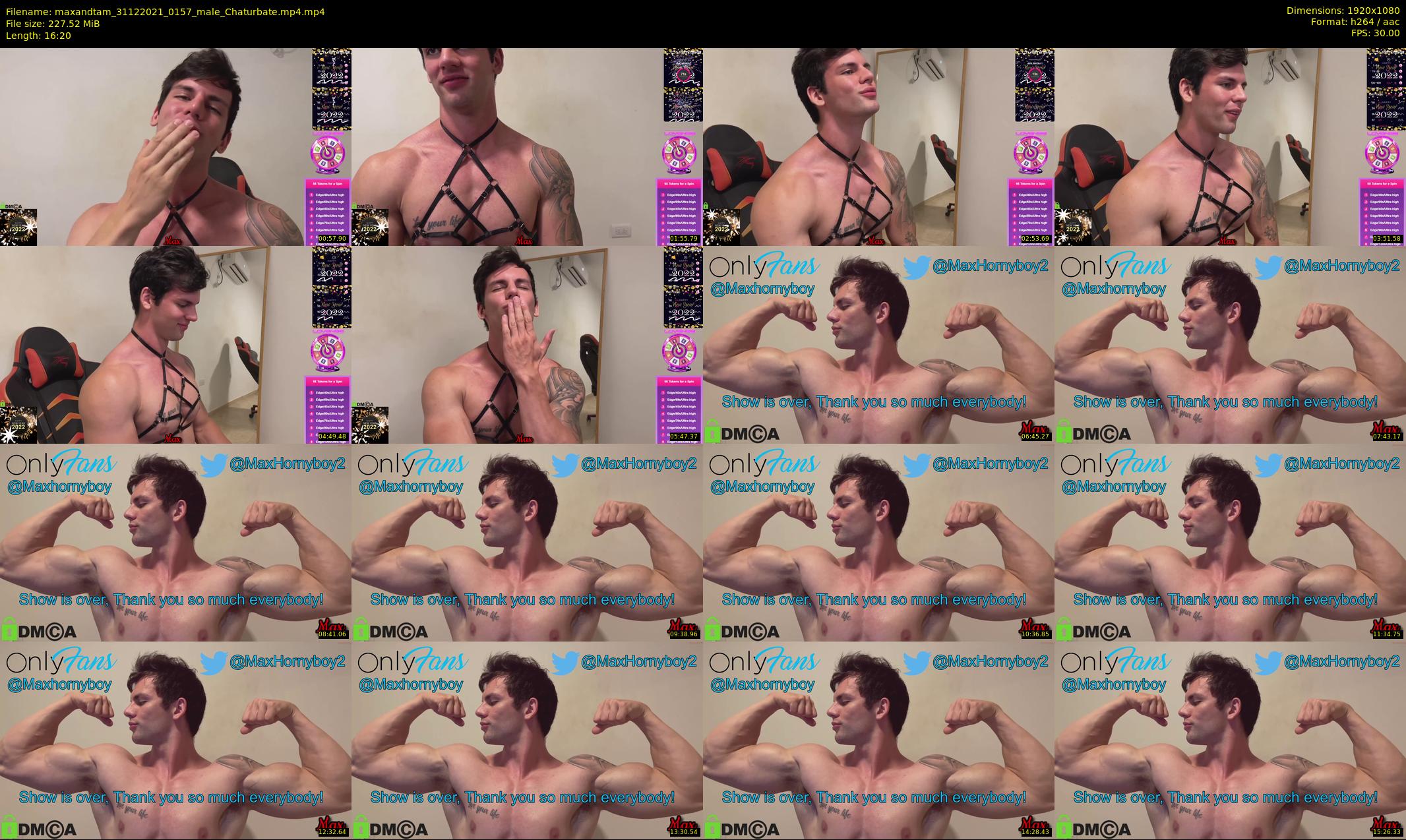 maxandtam — 17 minute Chaturbate couple cam show recording, 1080p, Dec 31, 2021