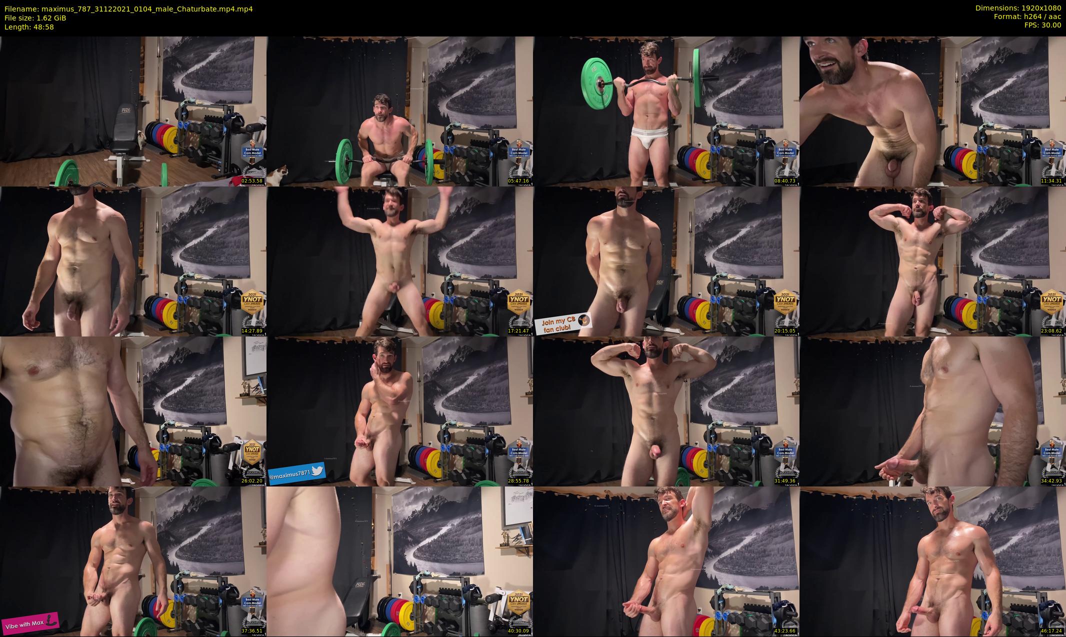 maximus_787 — 49 minute Chaturbate male cam show recording, 1080p, Dec 31, 2021