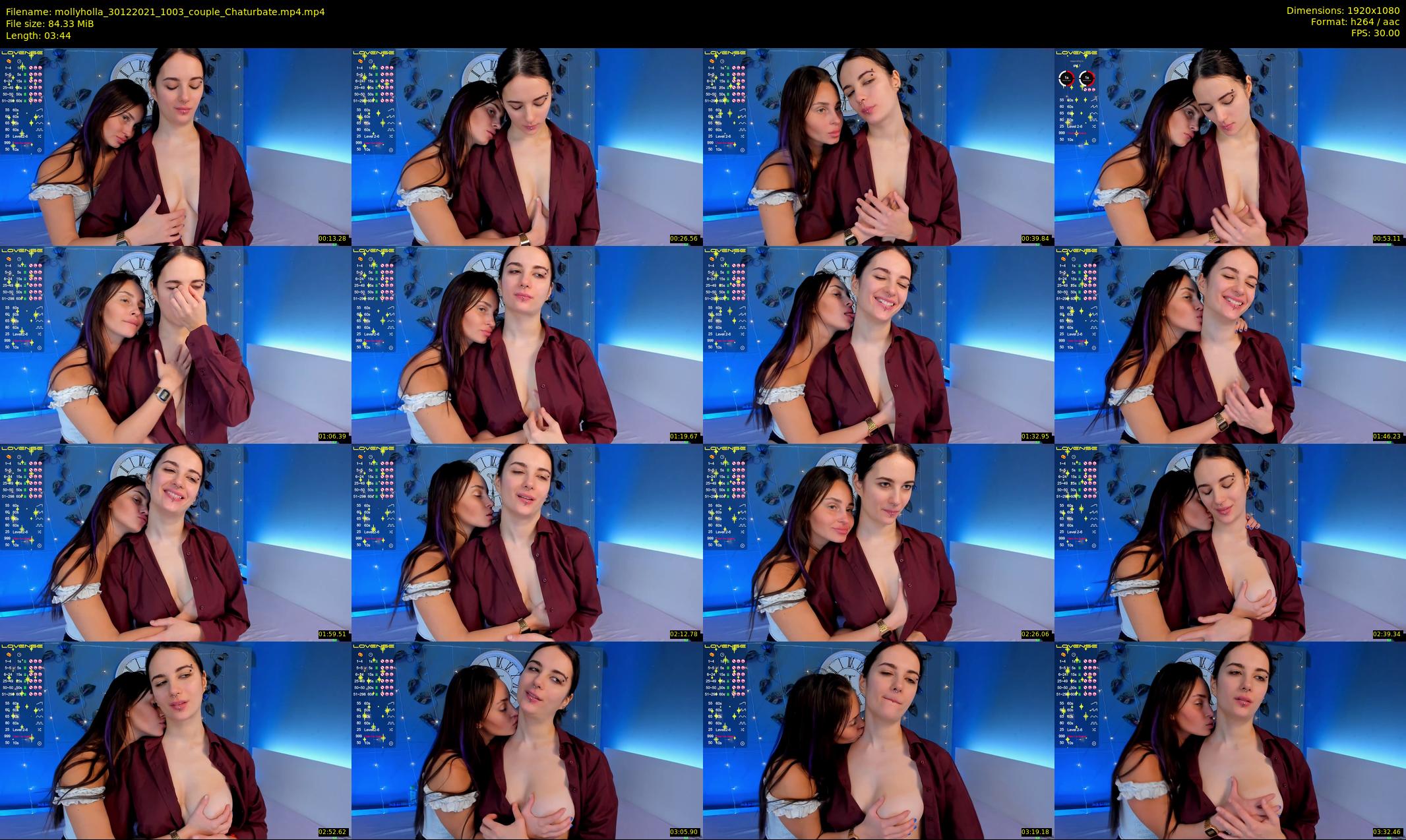 mollyholla — 4 minute Chaturbate couple cam show recording, 1080p, Dec 30, 2021