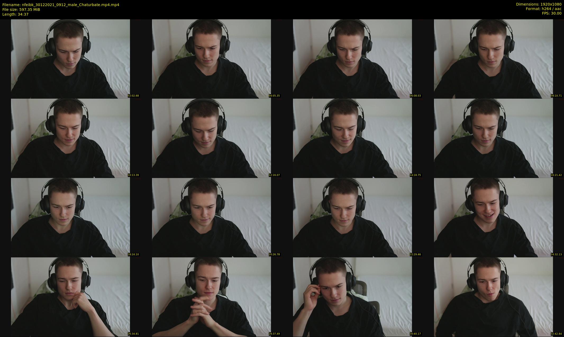 nfeibk — 35 minute Chaturbate male cam show recording, 1080p, Dec 30, 2021
