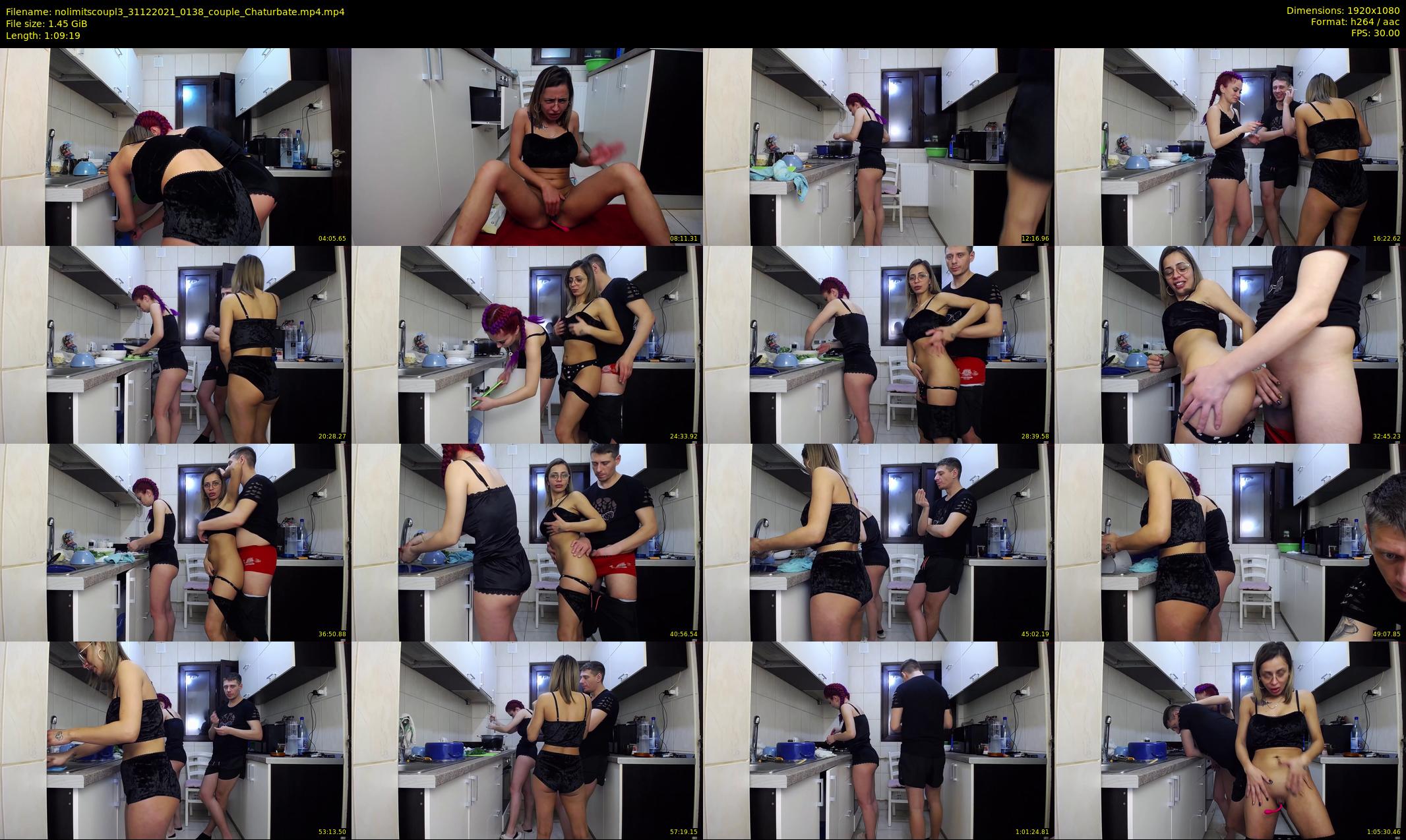 nolimitscoupl3 — 70 minute Chaturbate couple cam show recording, 1080p, Dec 31, 2021
