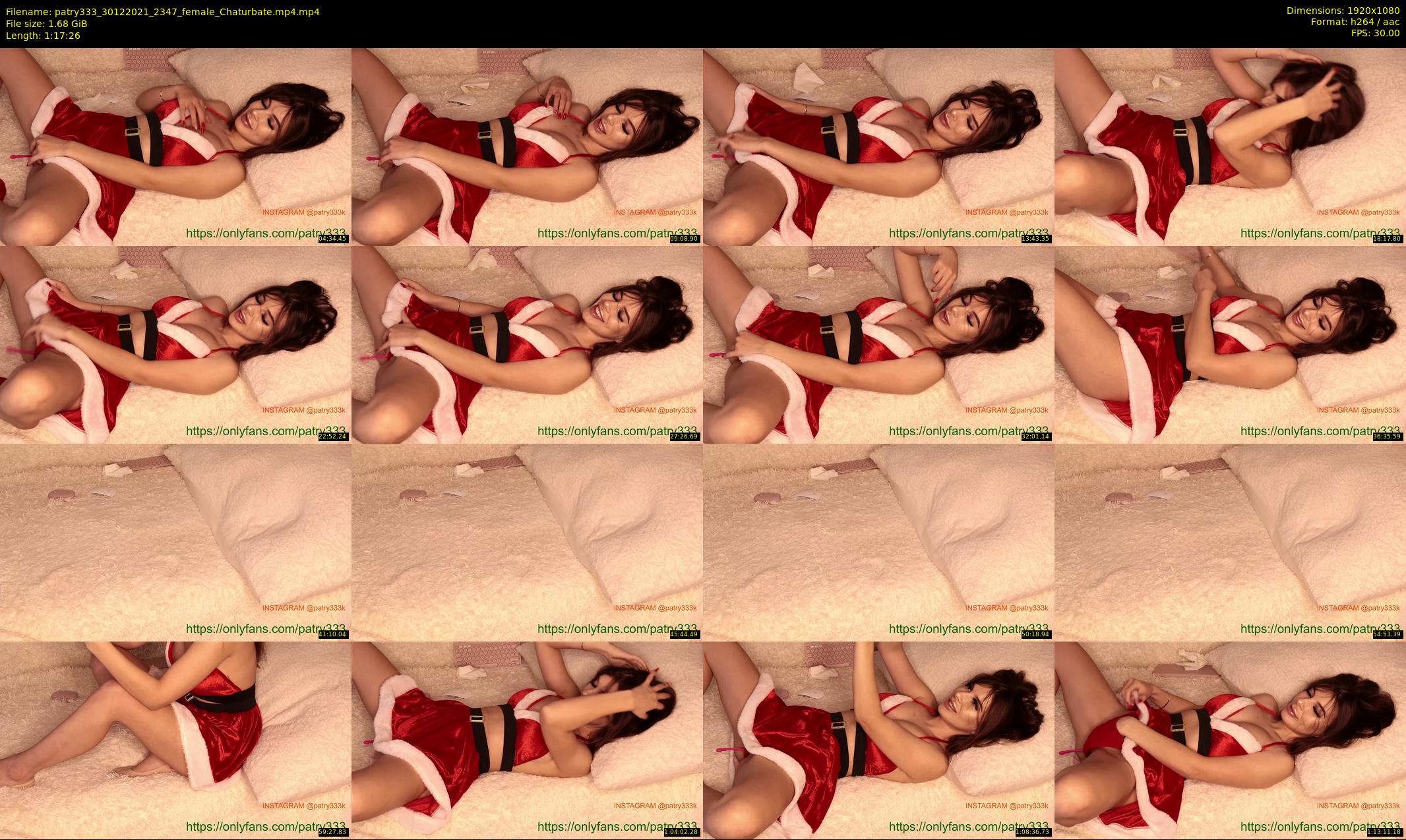 patry333 — 78 minute Chaturbate female cam show recording, 1080p, Dec 30, 2021