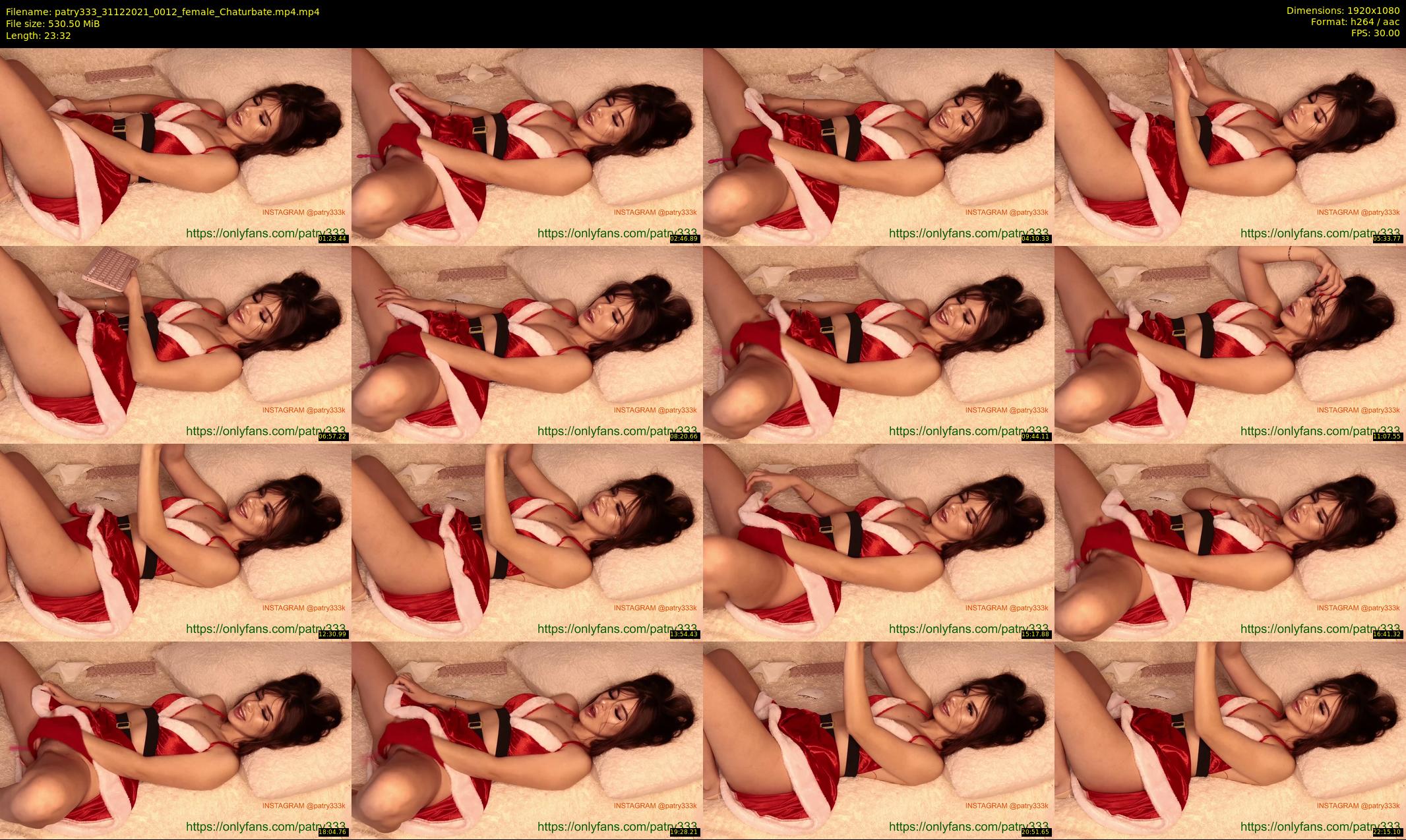 patry333 — 24 minute Chaturbate female cam show recording, 1080p, Dec 31, 2021