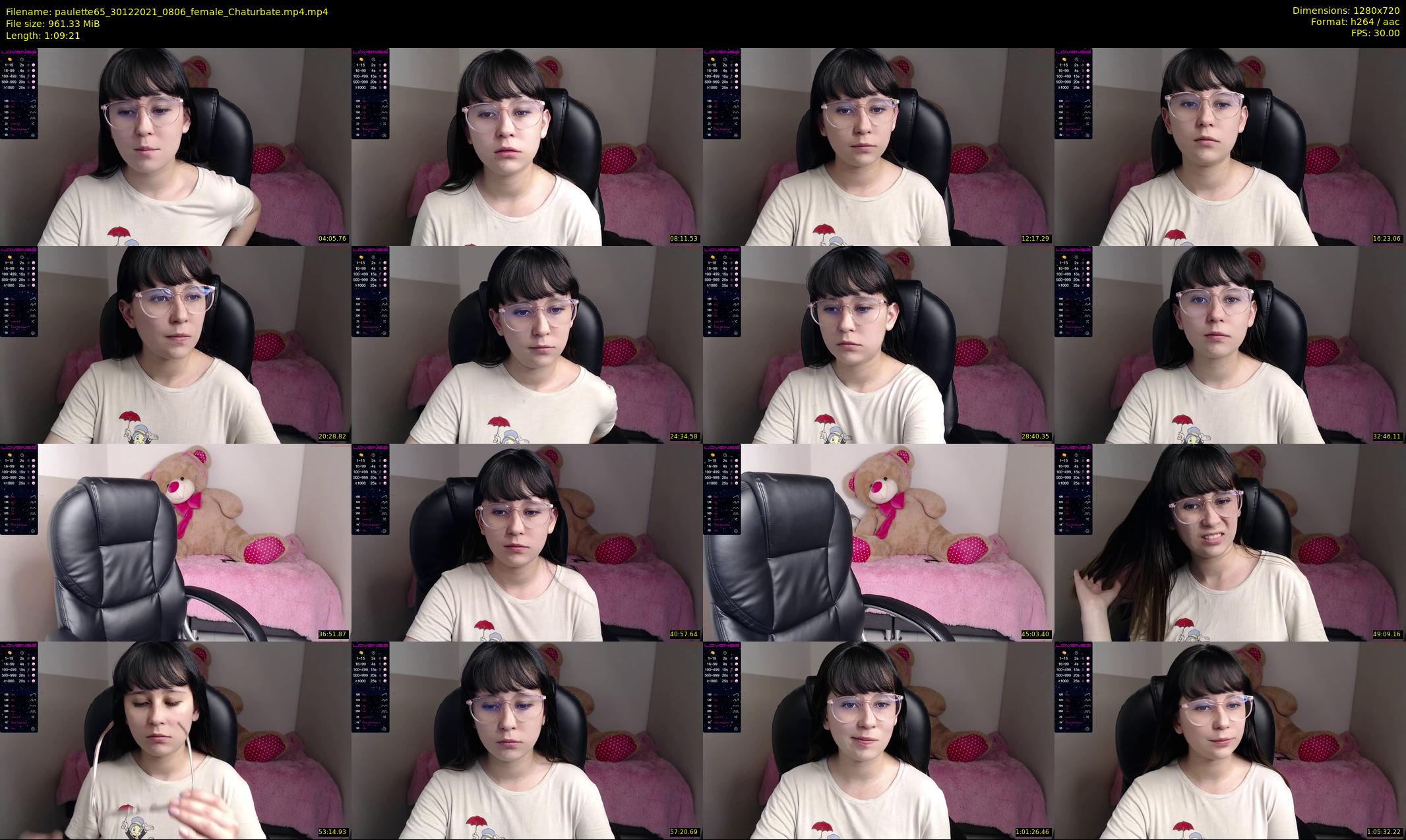 paulette65 — 70 minute Chaturbate female cam show recording, 720p, Dec 30, 2021