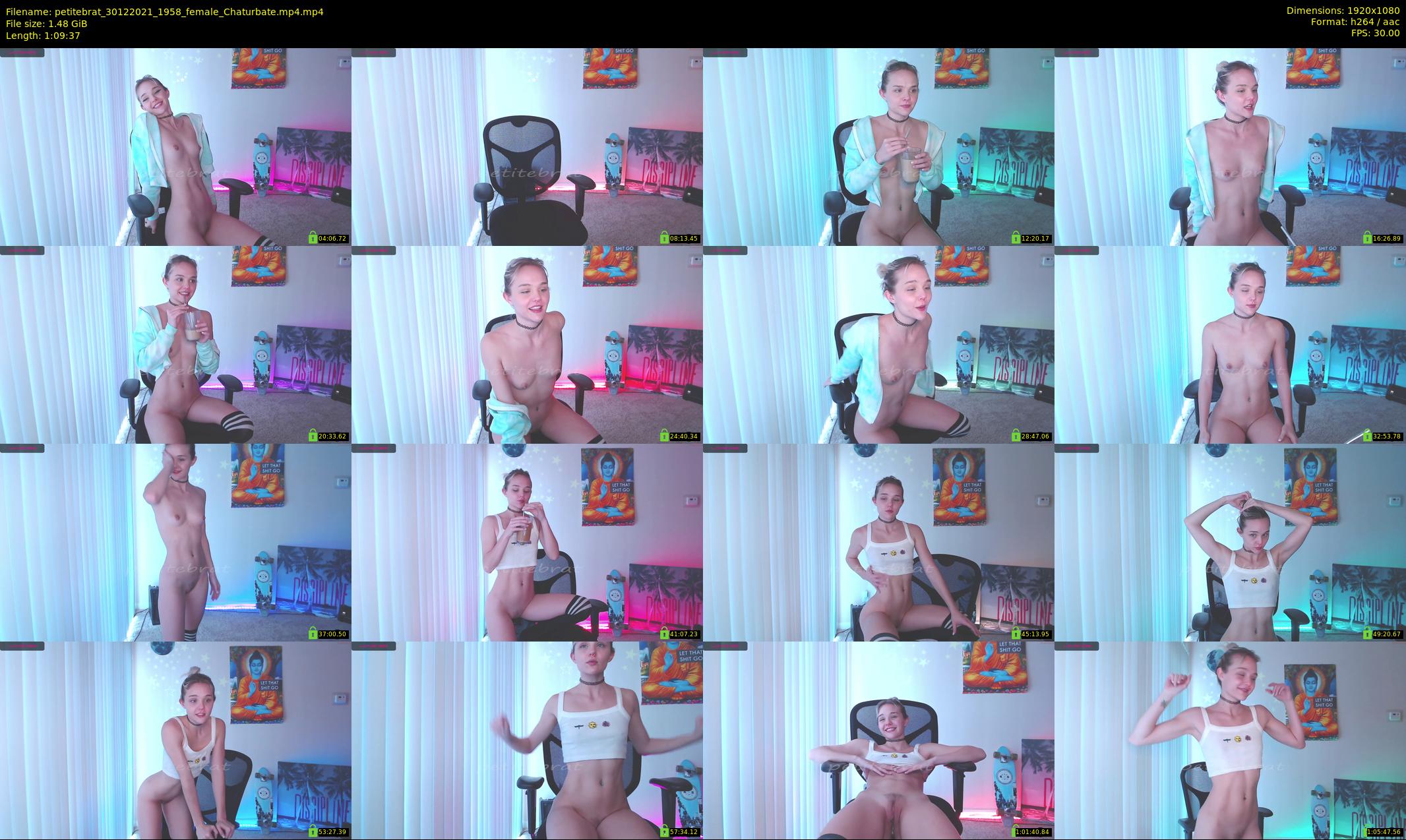 petitebrat — 70 minute Chaturbate female cam show recording, 1080p, Dec 30, 2021