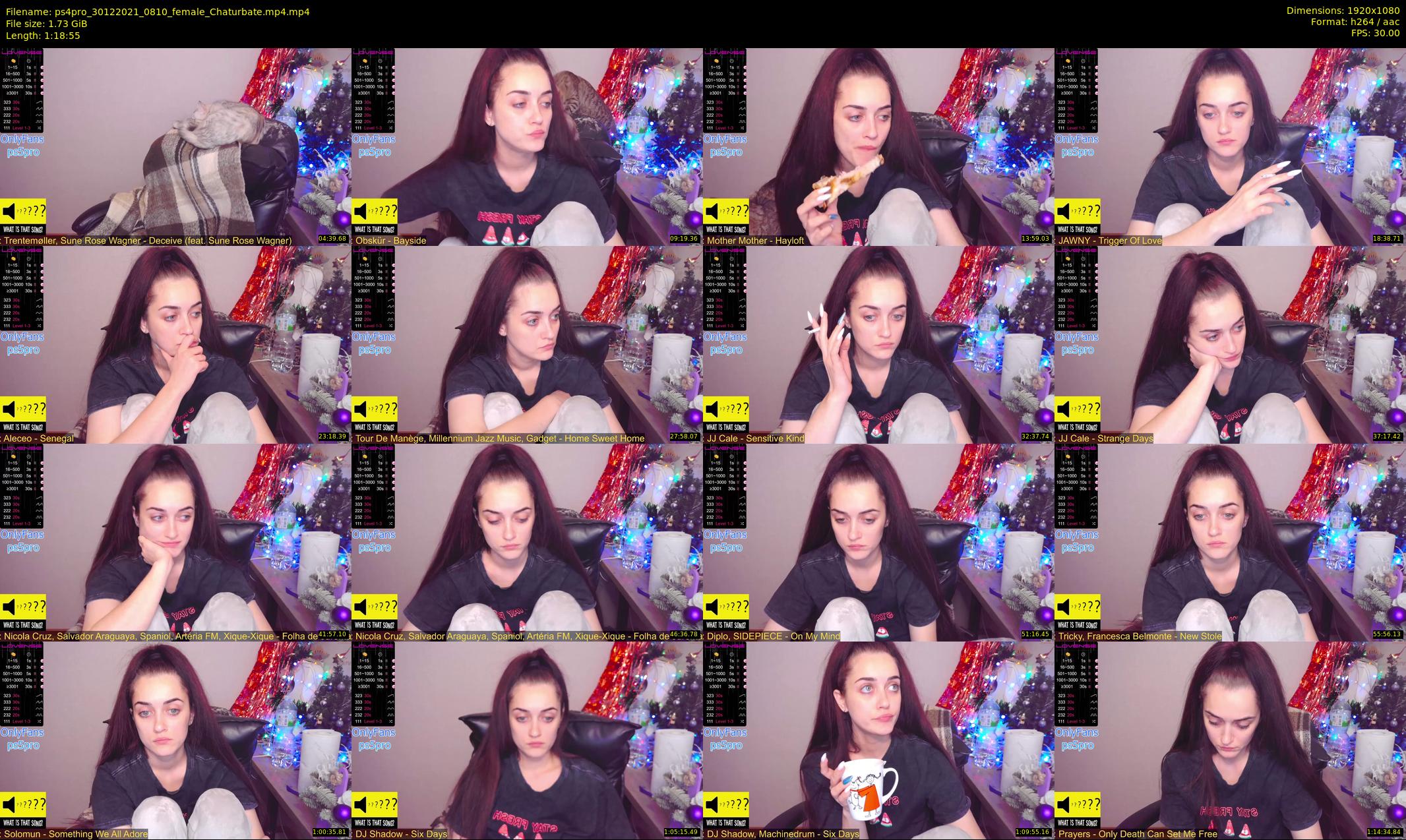ps4pro — 79 minute Chaturbate female cam show recording, 1080p, Dec 30, 2021