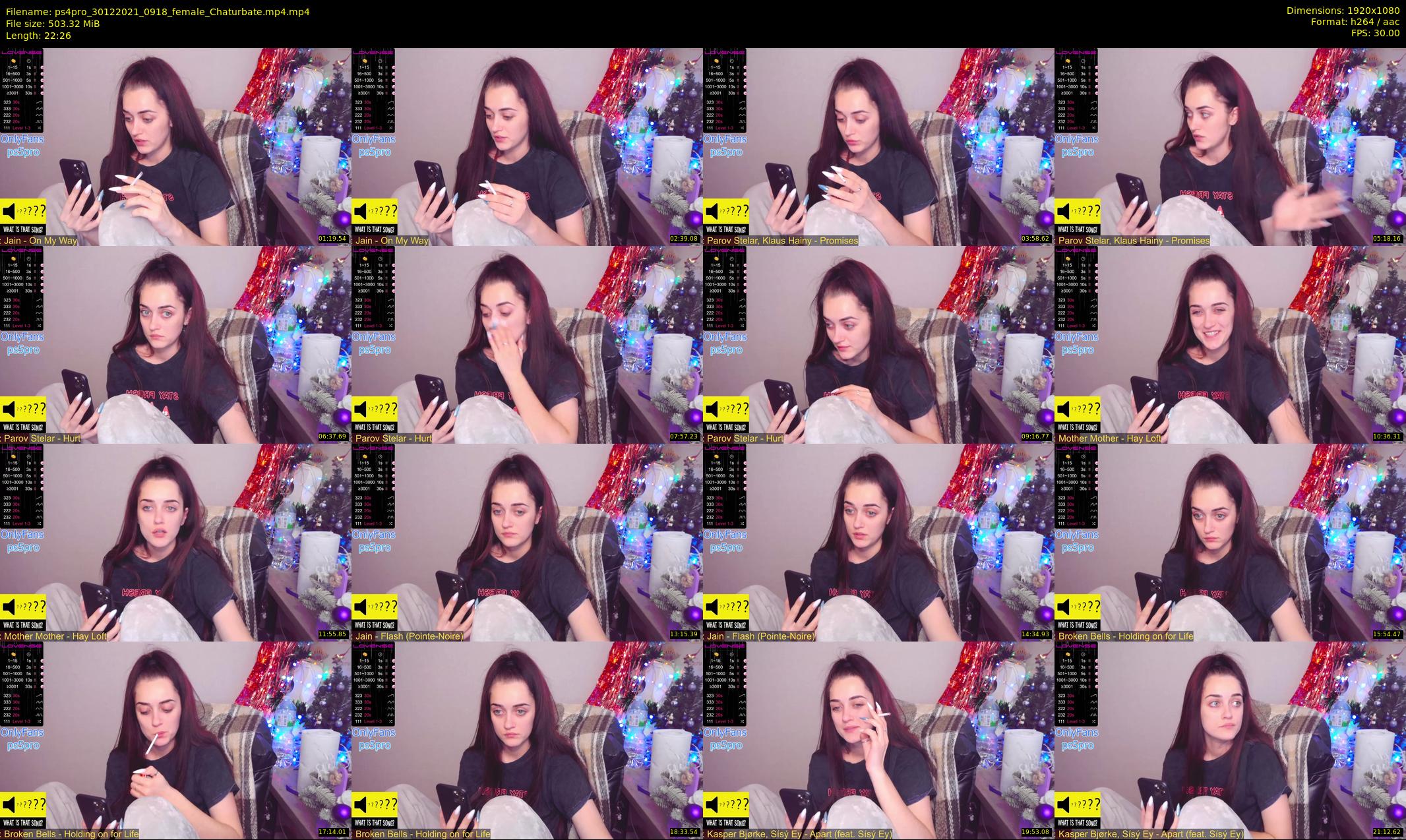ps4pro — 23 minute Chaturbate female cam show recording, 1080p, Dec 30, 2021
