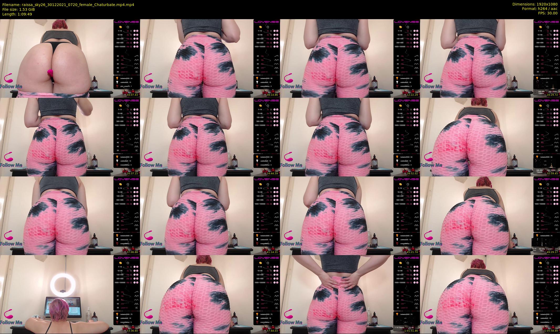 raissa_sky26 — 70 minute Chaturbate female cam show recording, 1080p, Dec 30, 2021