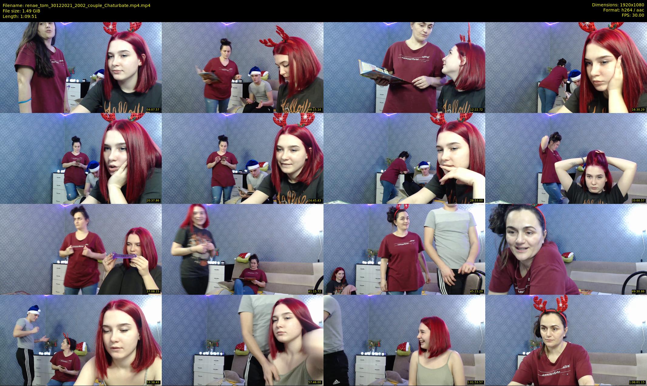 renae_tom — 70 minute Chaturbate couple cam show recording, 1080p, Dec 30, 2021