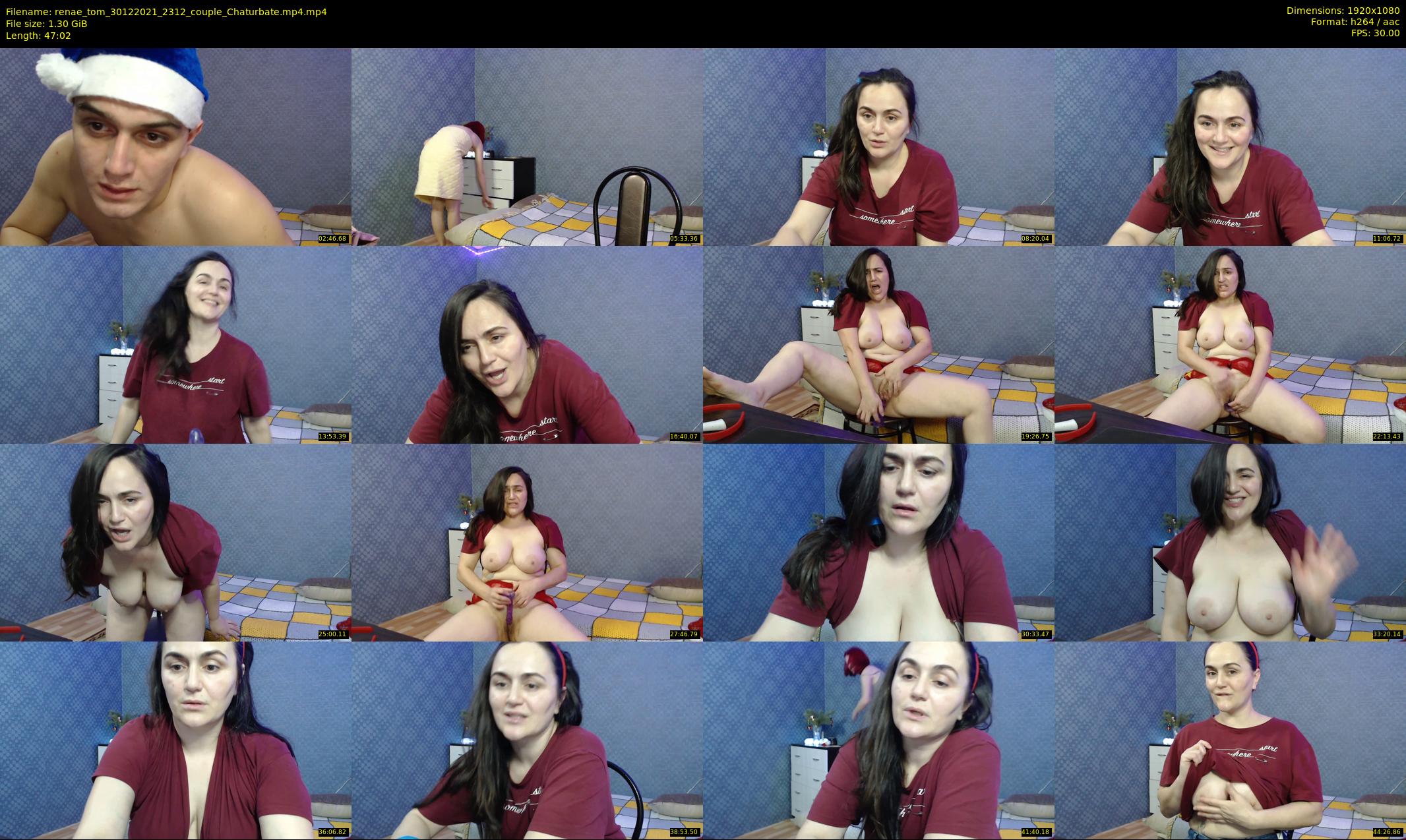 renae_tom — 48 minute Chaturbate couple cam show recording, 1080p, Dec 30, 2021
