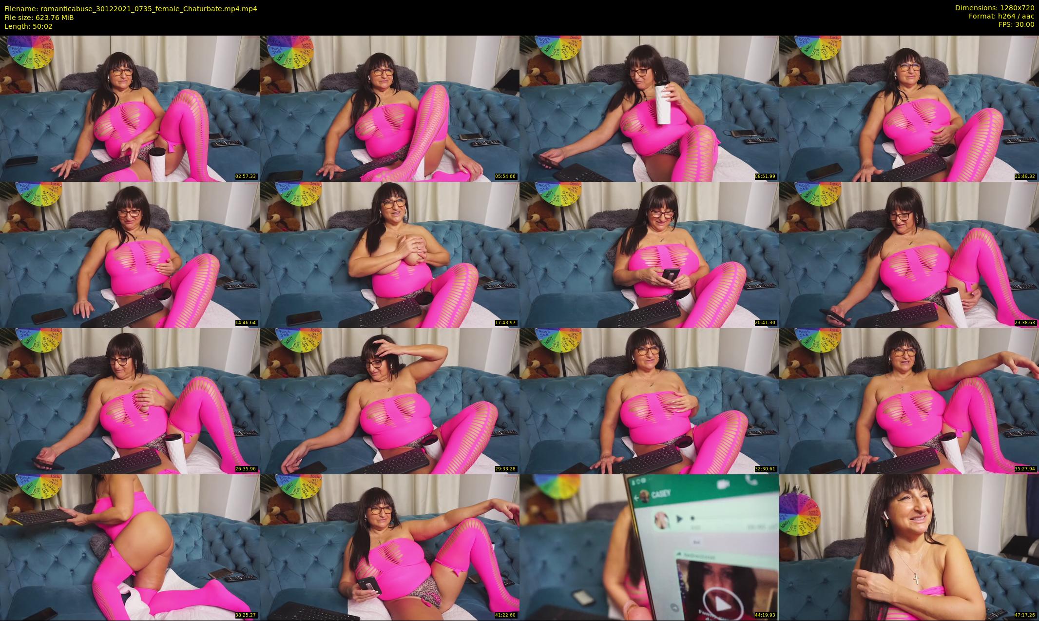 romanticabuse — 51 minute Chaturbate female cam show recording, 720p, Dec 30, 2021