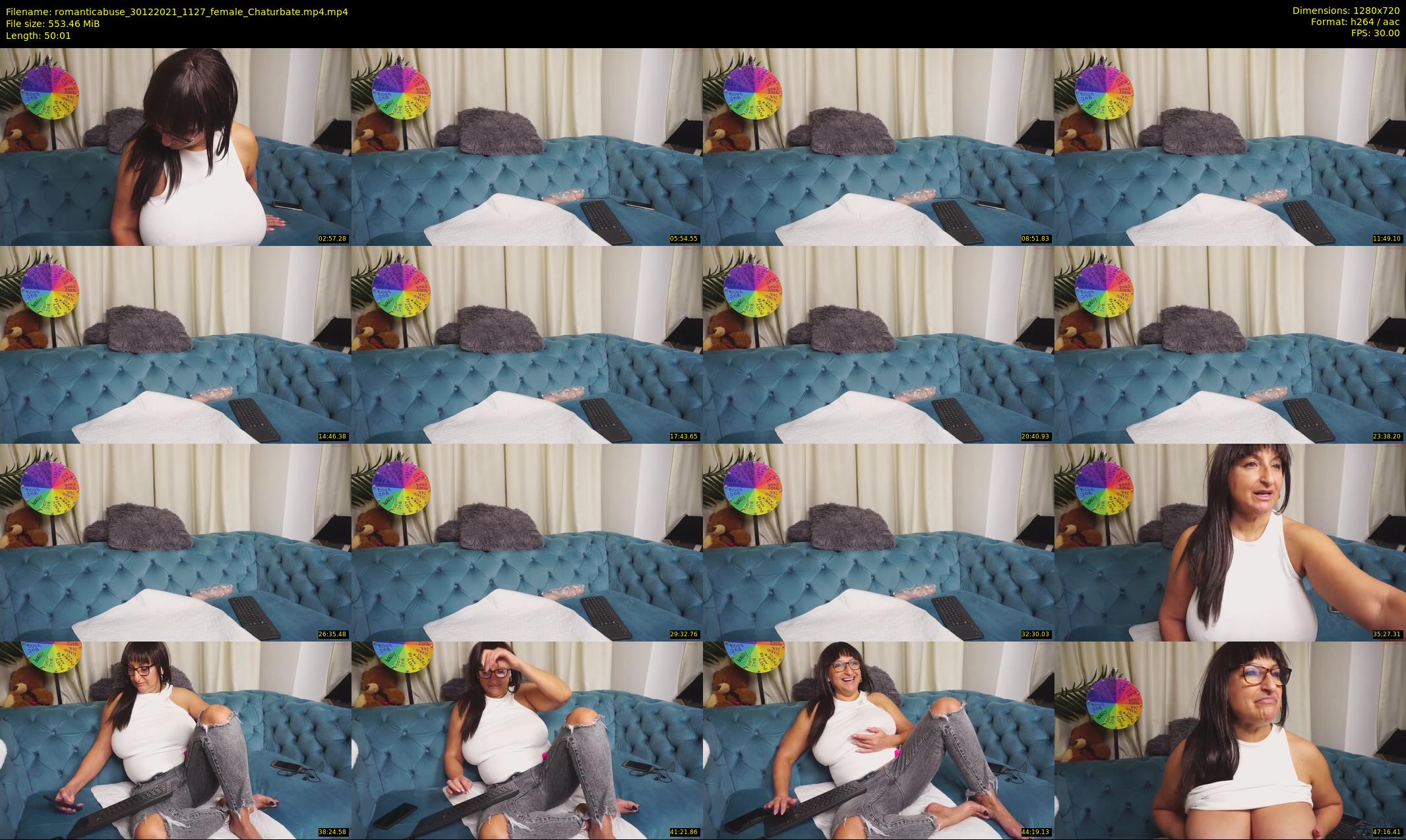 romanticabuse — 51 minute Chaturbate female cam show recording, 720p, Dec 30, 2021