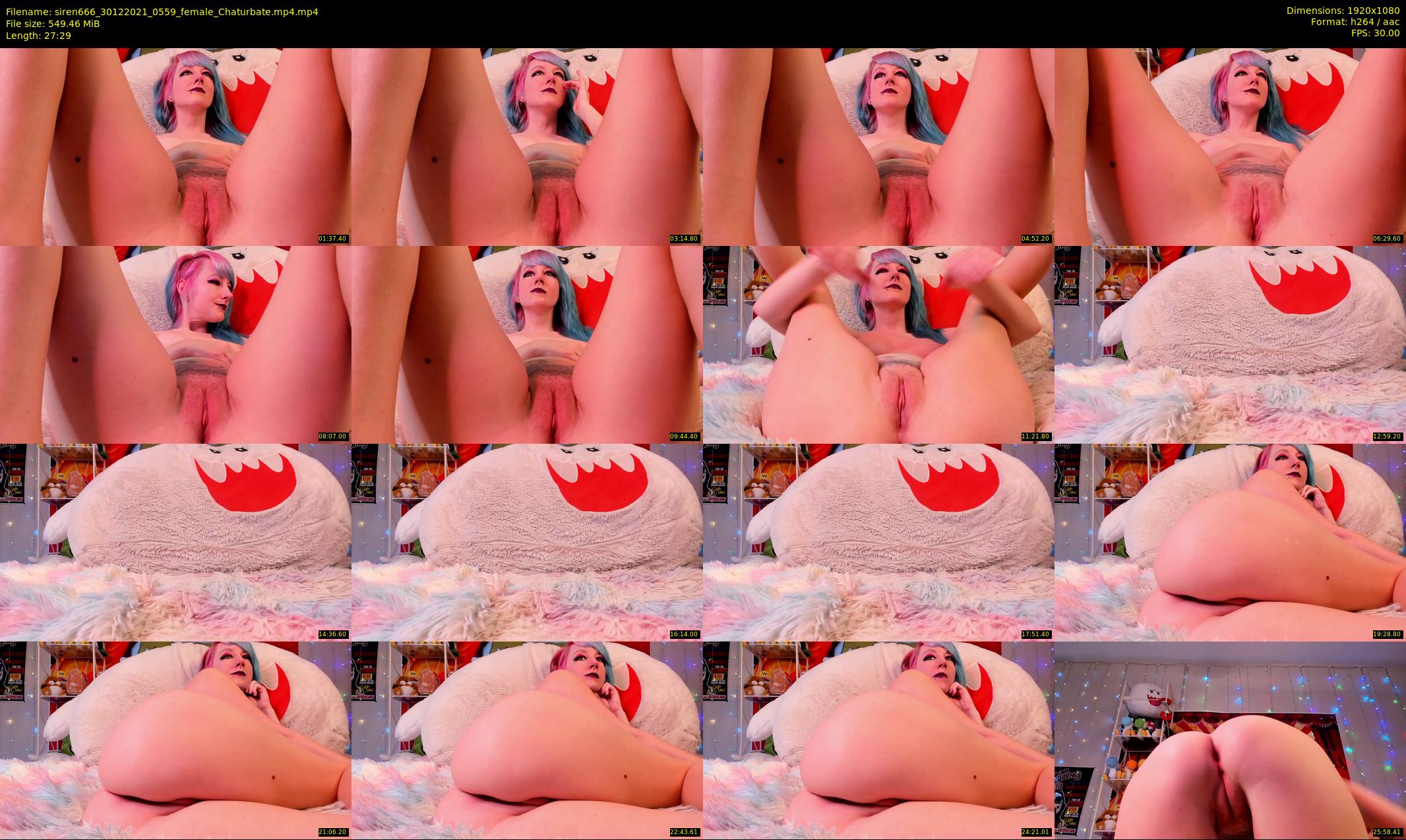 siren666 — 28 minute Chaturbate female cam show recording, 1080p, Dec 30, 2021