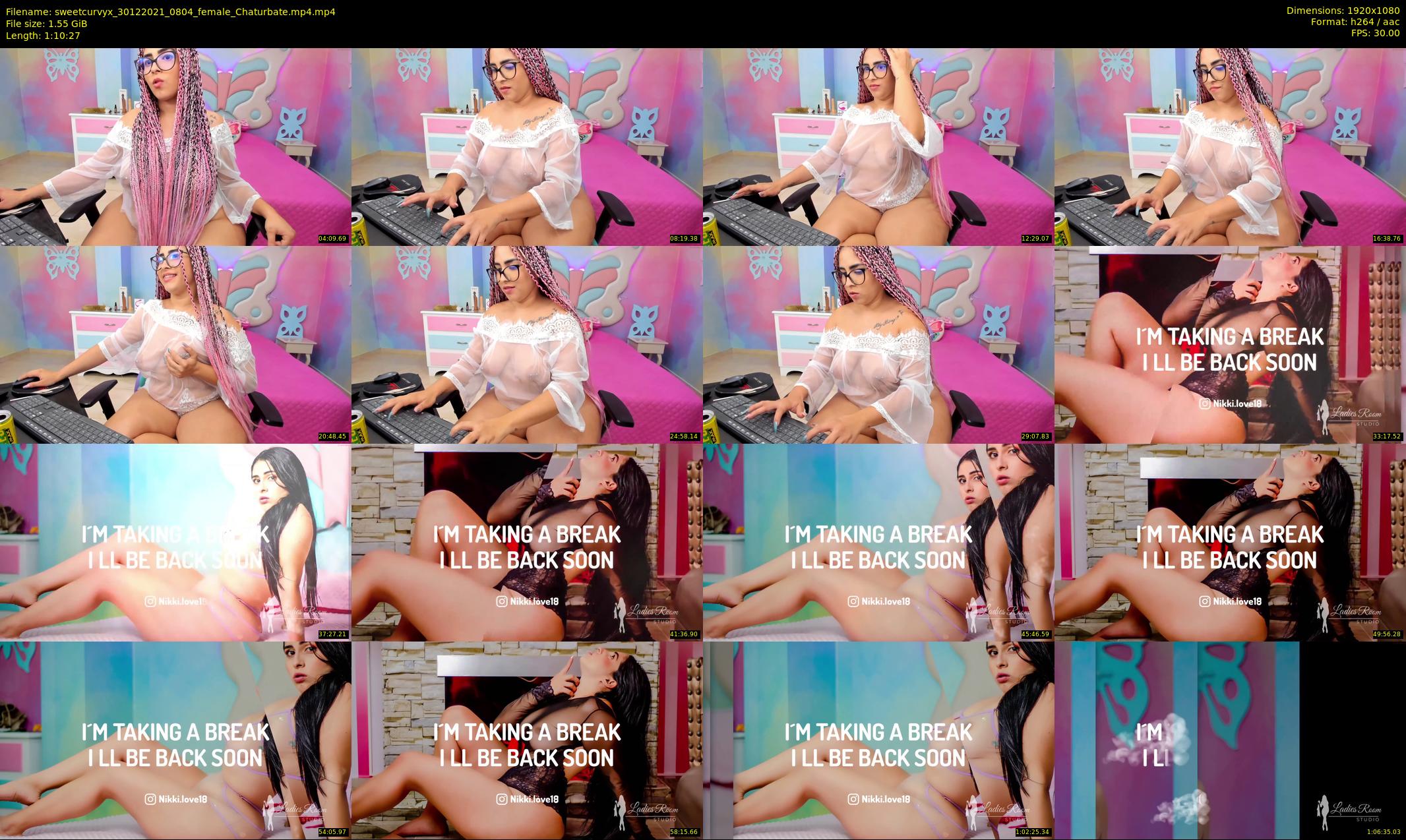 sweetcurvyx — 71 minute Chaturbate couple cam show recording, 1080p, Dec 30, 2021