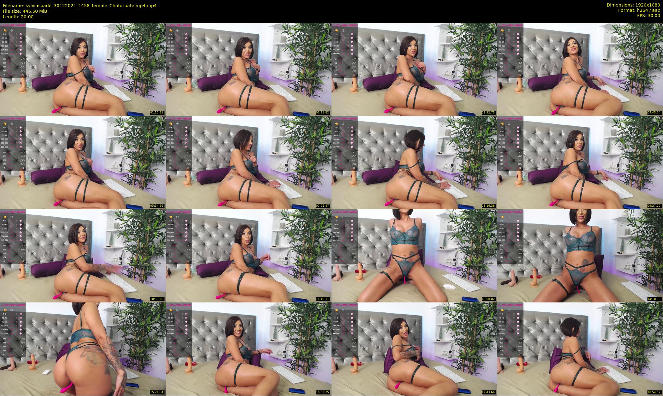 sylviaspade — 20 minute Chaturbate female cam show recording, 1080p, Dec 30, 2021