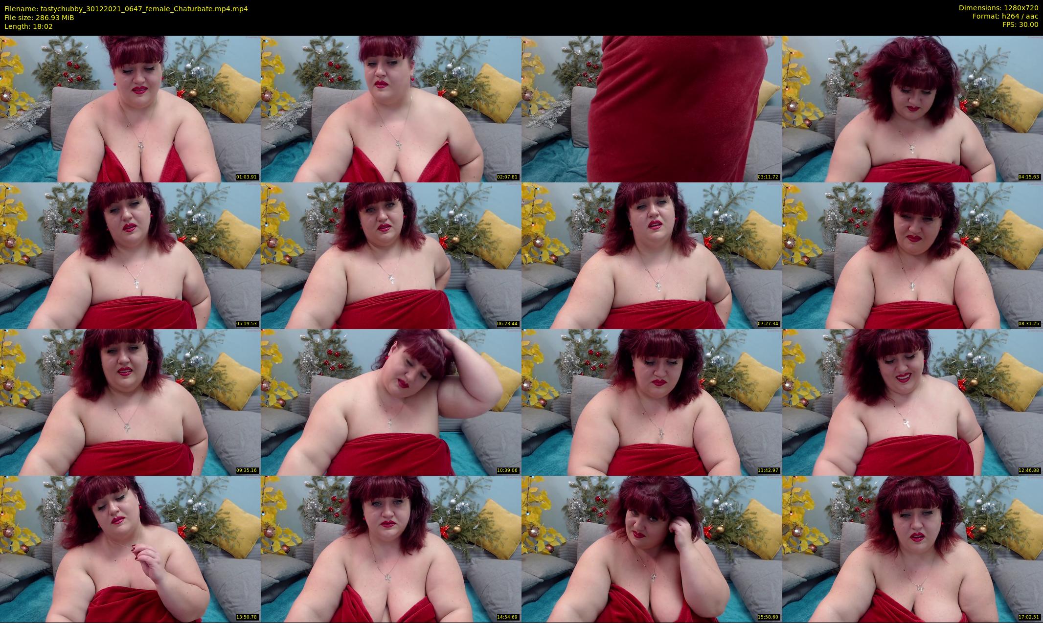 tastychubby — 19 minute Chaturbate female cam show recording, 720p, Dec 30, 2021