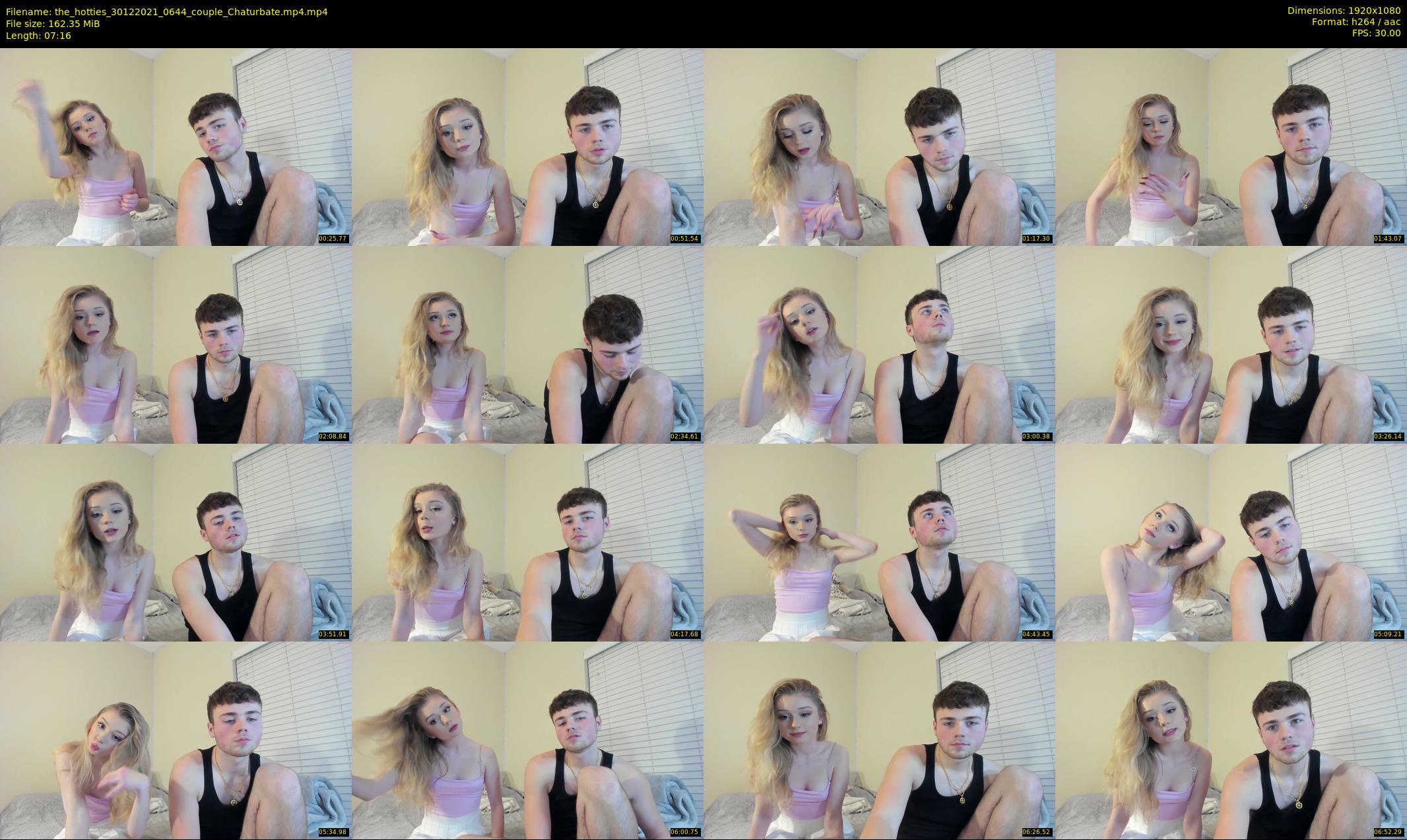 the_hotties — 8 minute Chaturbate couple cam show recording, 1080p, Dec 30, 2021