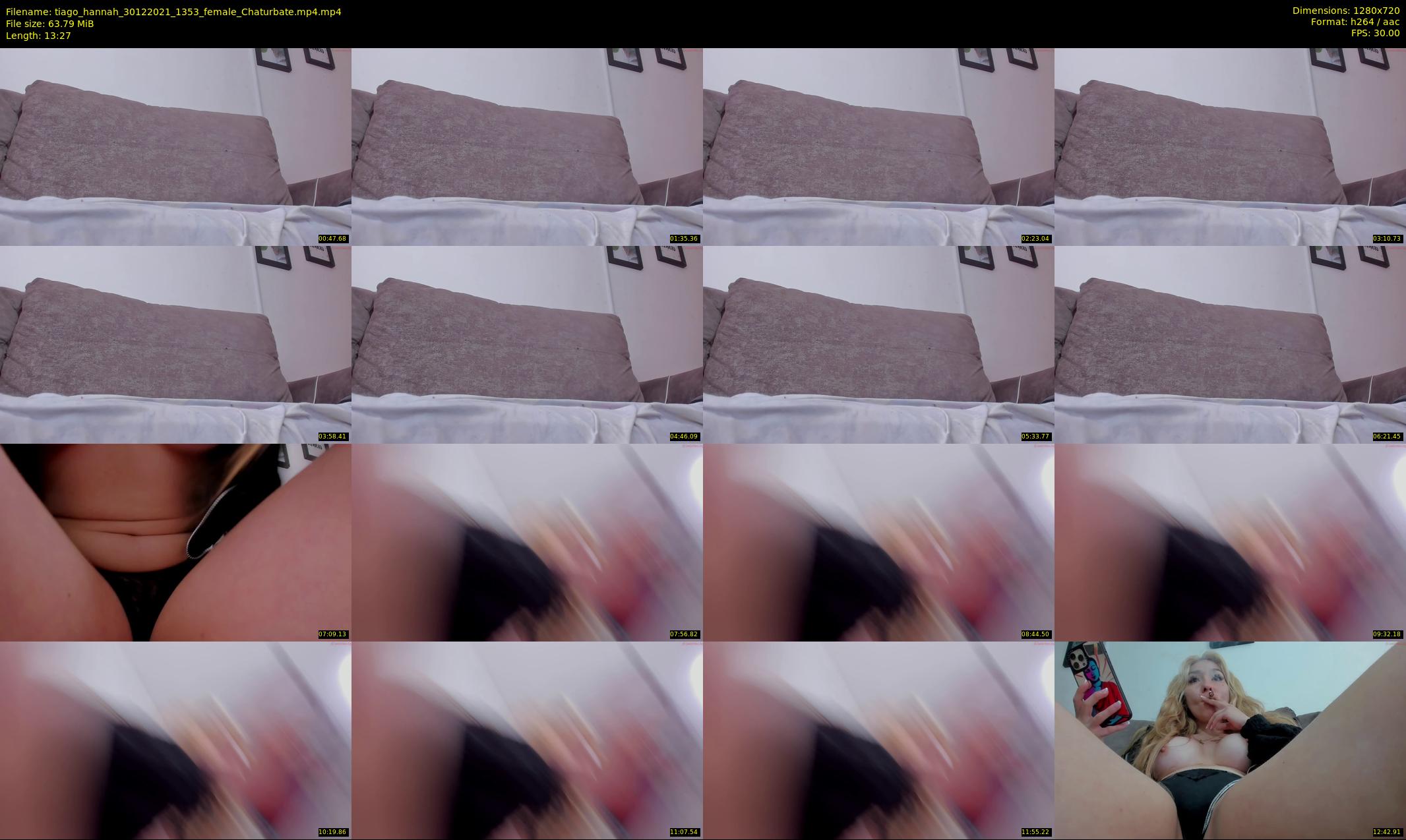 tiago_hannah — 14 minute Chaturbate couple cam show recording, 720p, Dec 30, 2021