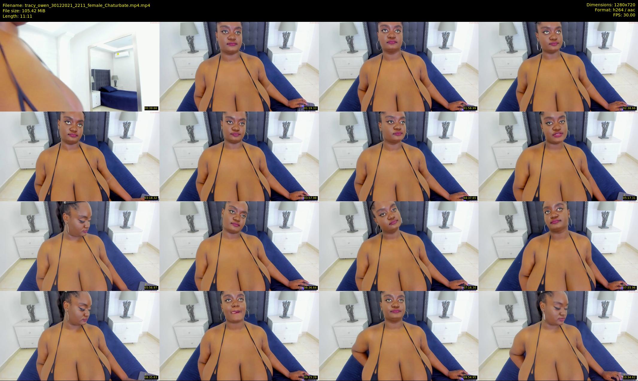 tracy_owen — 12 minute Chaturbate female cam show recording, 720p, Dec 30, 2021