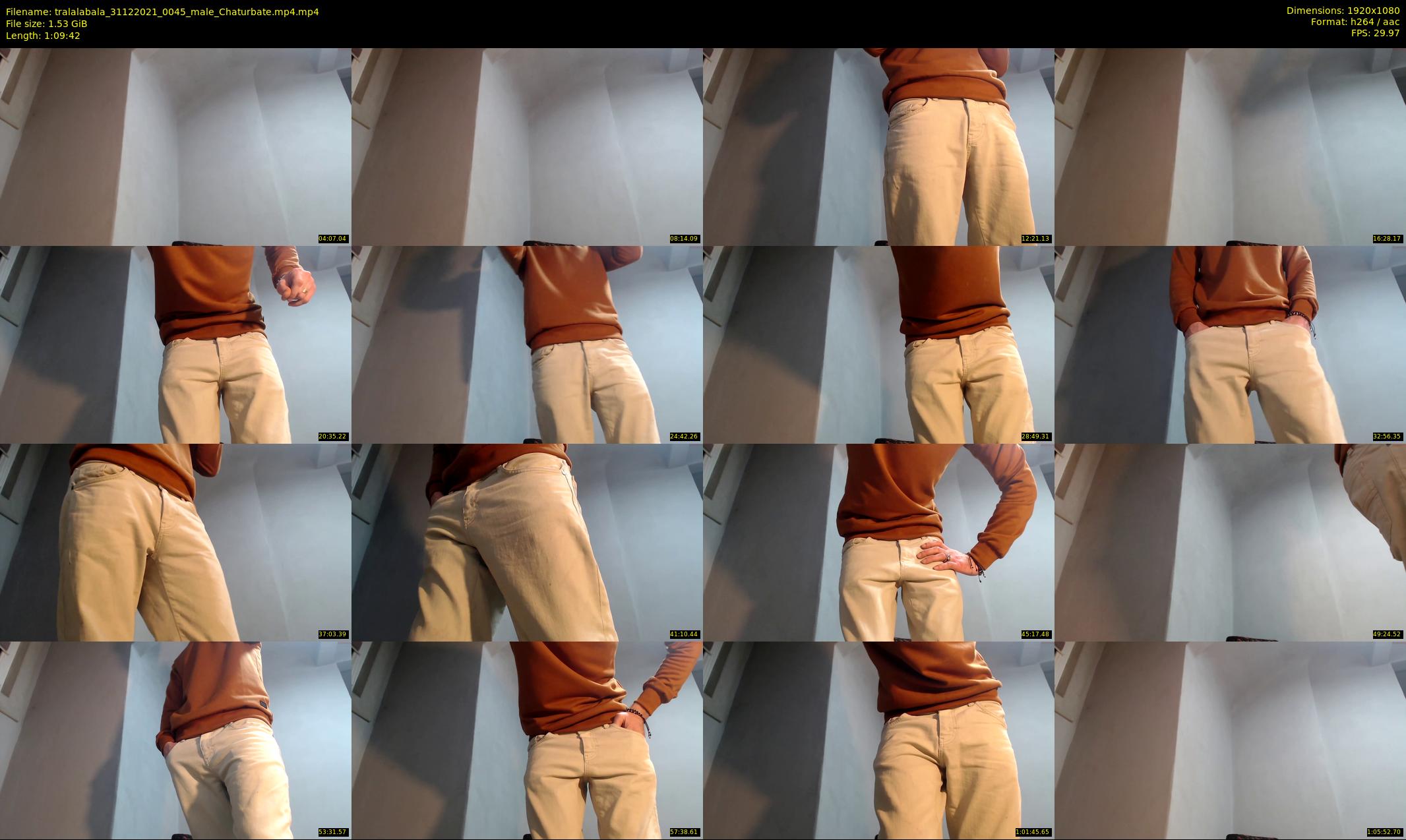 tralalabala — 70 minute Chaturbate male cam show recording, 1080p, Dec 31, 2021