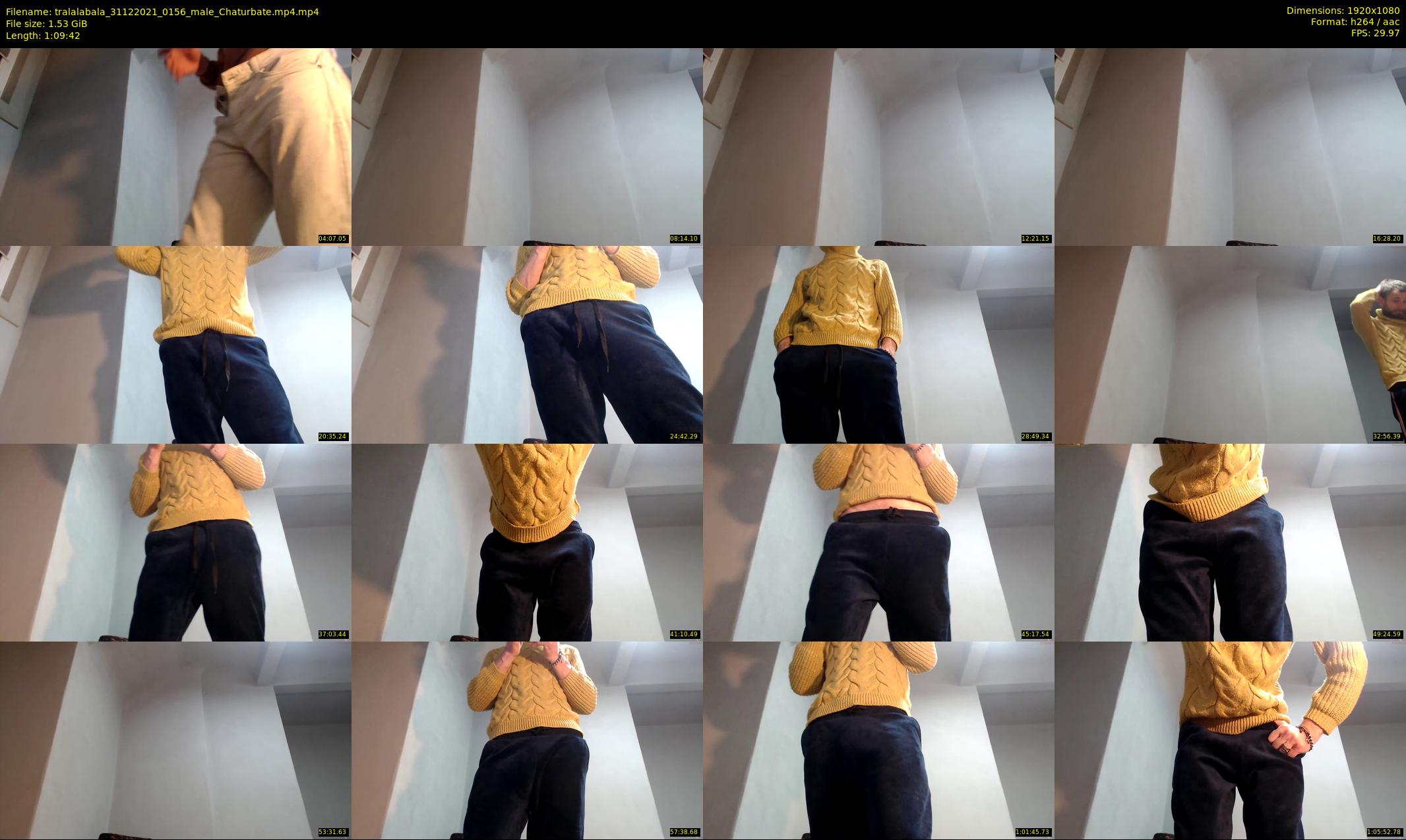 tralalabala — 70 minute Chaturbate male cam show recording, 1080p, Dec 31, 2021