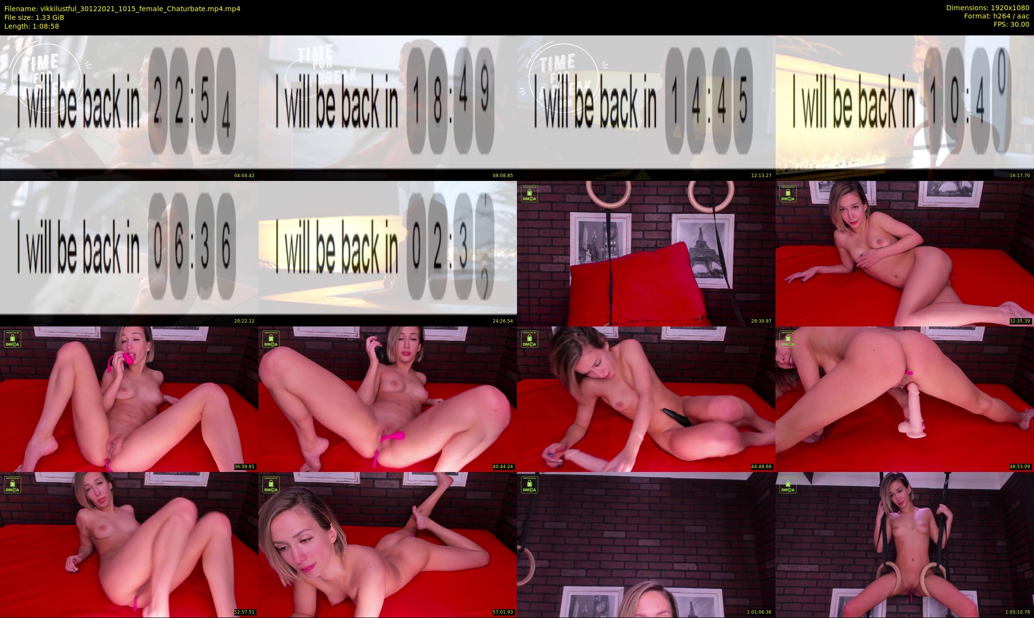 vikkilustful — 69 minute Chaturbate female cam show recording, 1080p, Dec 30, 2021