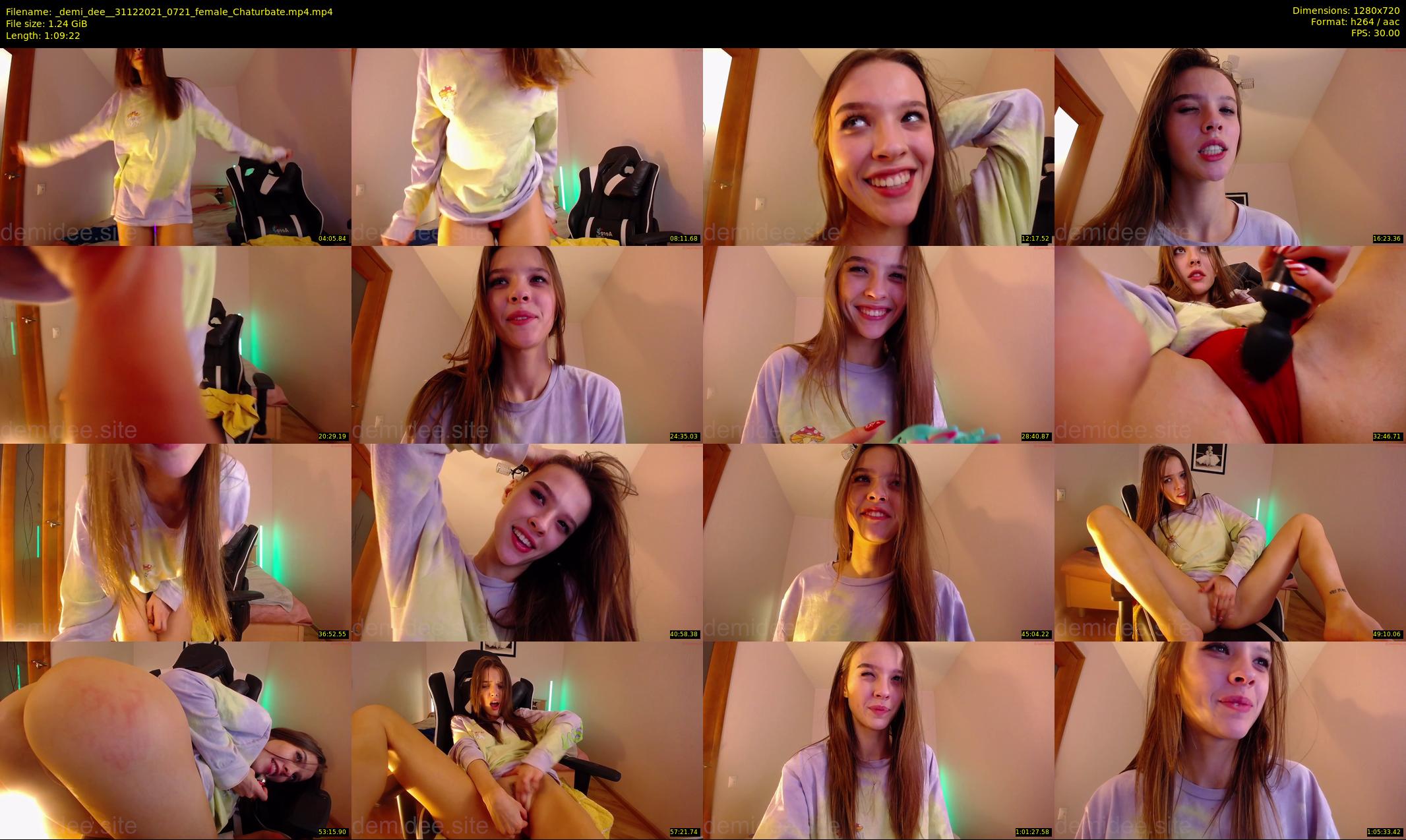 _demi_dee_ — 70 minute Chaturbate female cam show recording, 720p, Dec 31, 2021