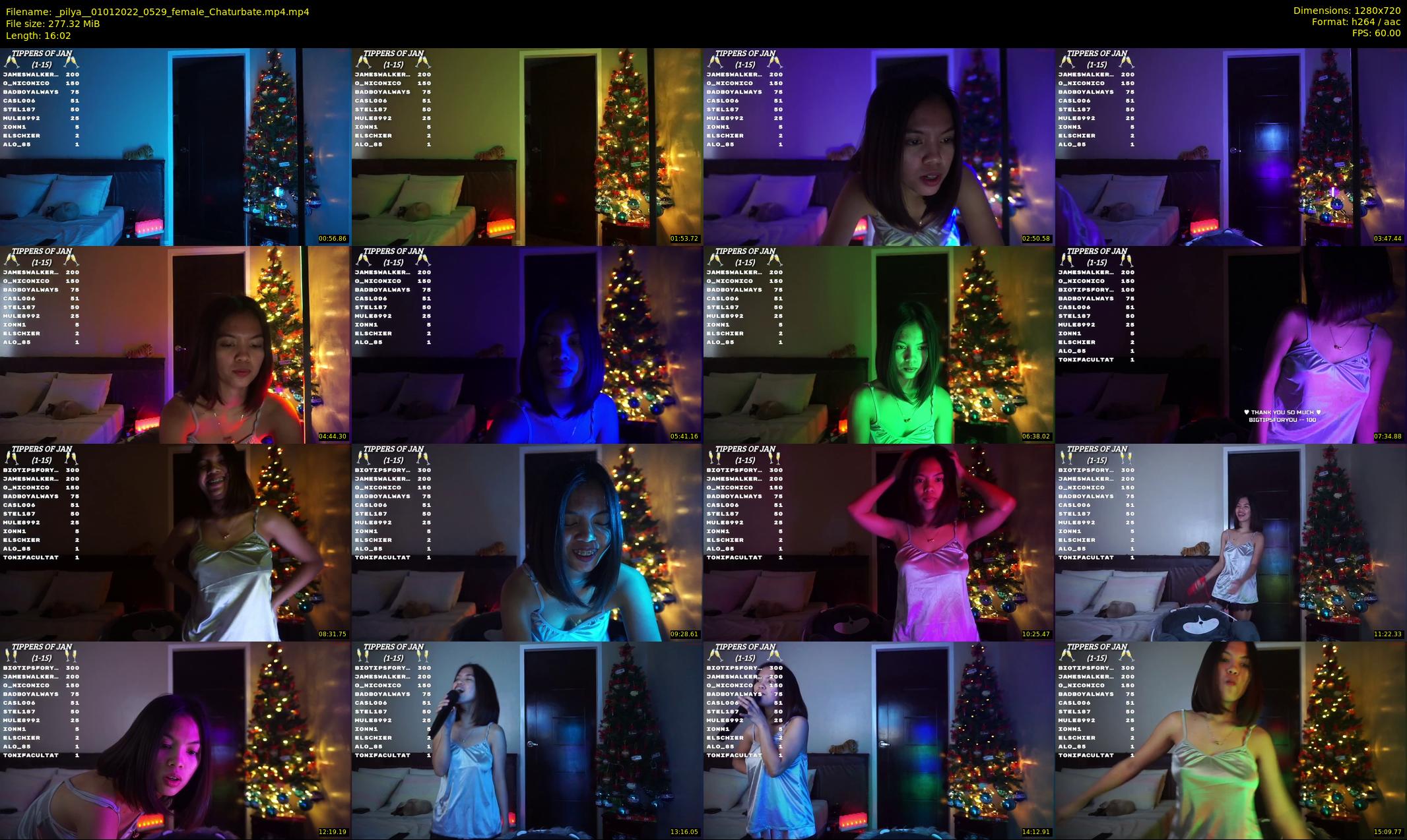_pilya_ — 17 minute Chaturbate female cam show recording, 720p, Jan 1, 2022
